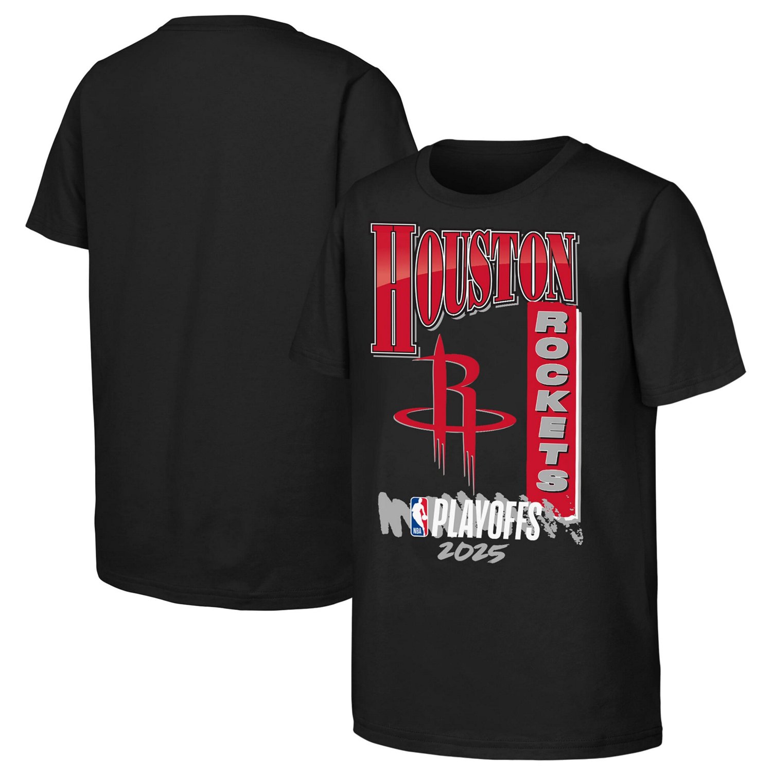 Youth Houston Rockets 2025 NBA Playoffs Hype T-Shirt