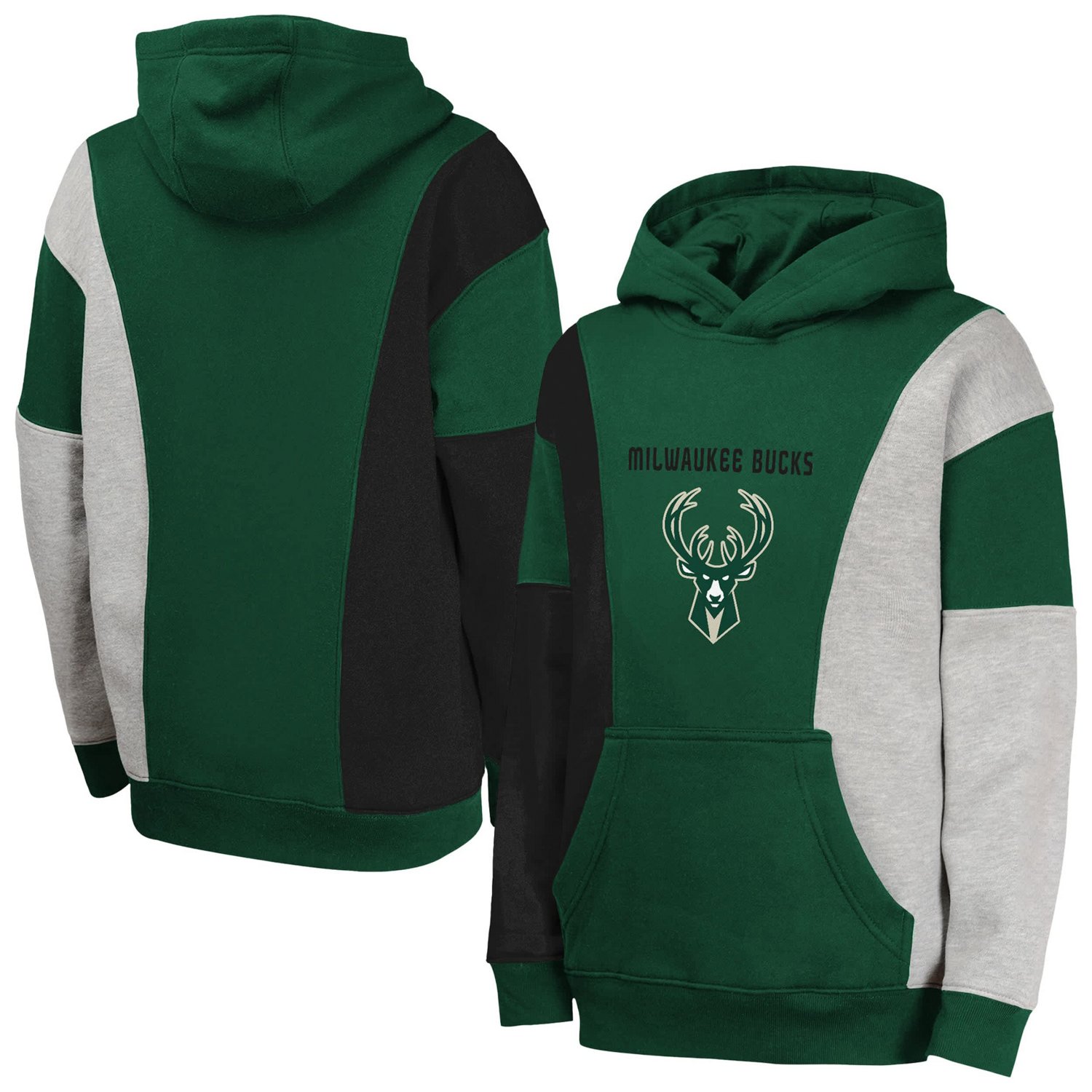 Youth Hunter Milwaukee Bucks Ace In the Hole Pullover Hoodie