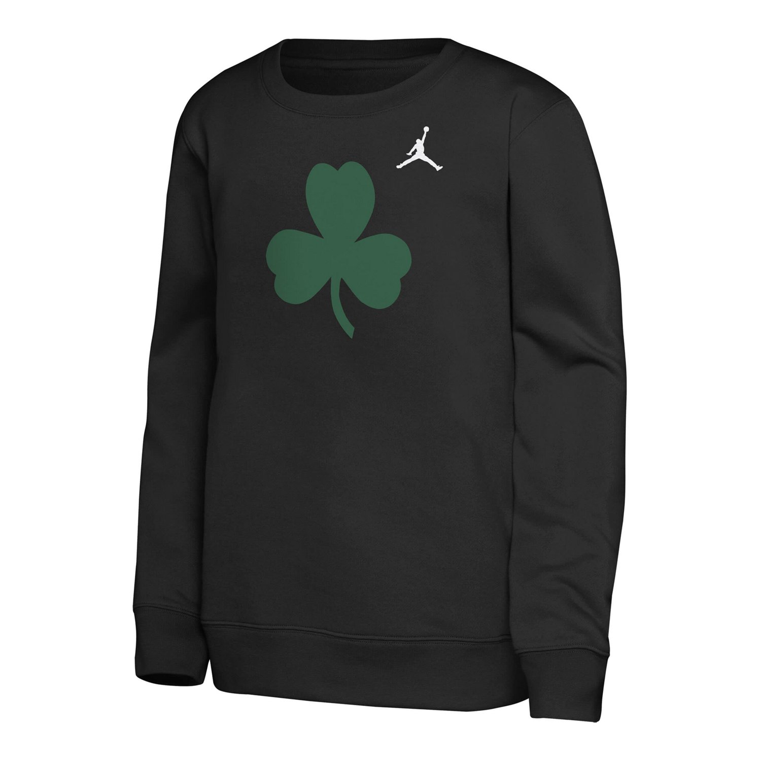 Youth Jordan Brand Boston Celtics Courtside Statement Edition Sweatshirt - view number 2