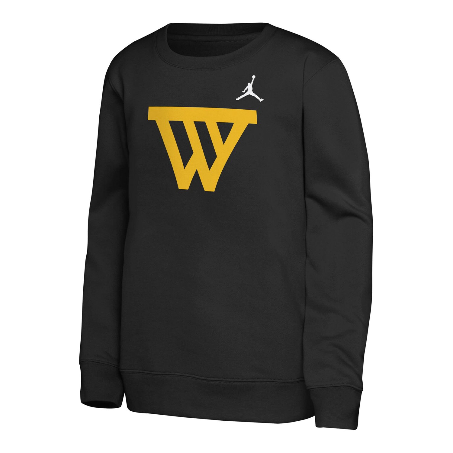 Youth Jordan Brand Golden State Warriors Courtside Statement Edition Sweatshirt - view number 2