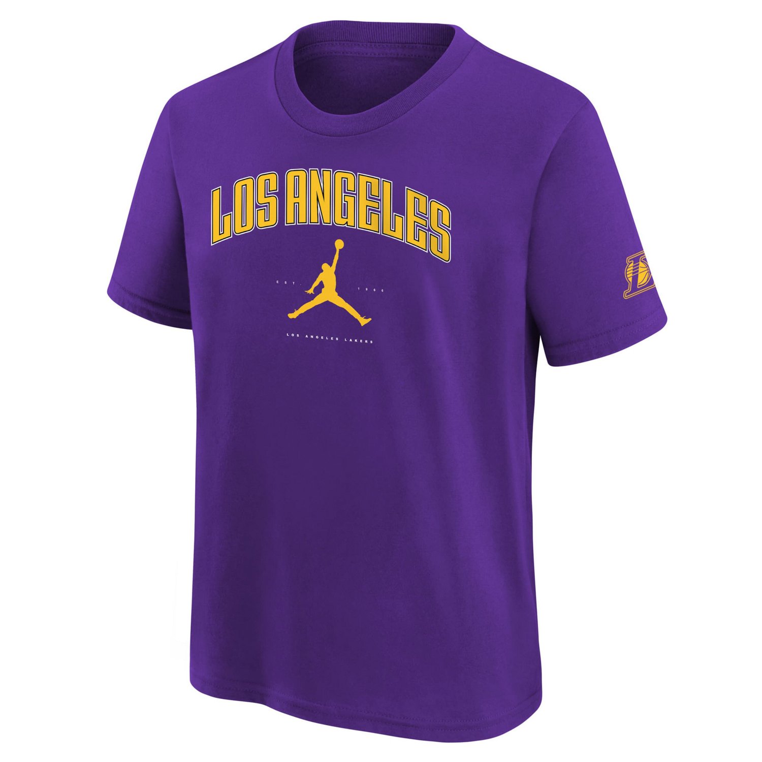 Youth Jordan Brand Los Angeles Lakers Essential Cities T-Shirt - view number 2