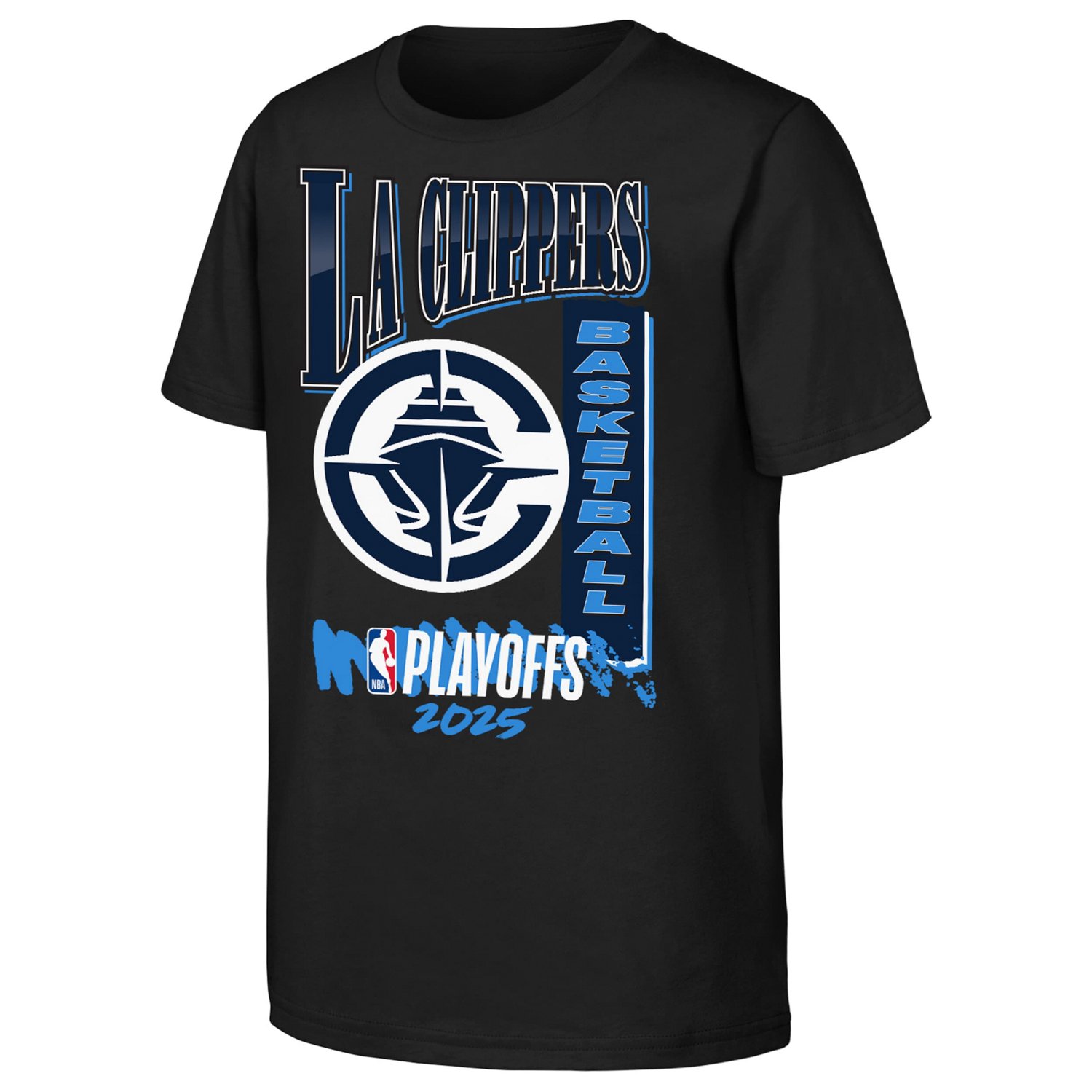 Youth LA Clippers 2025 NBA Playoffs Hype T-Shirt - view number 2