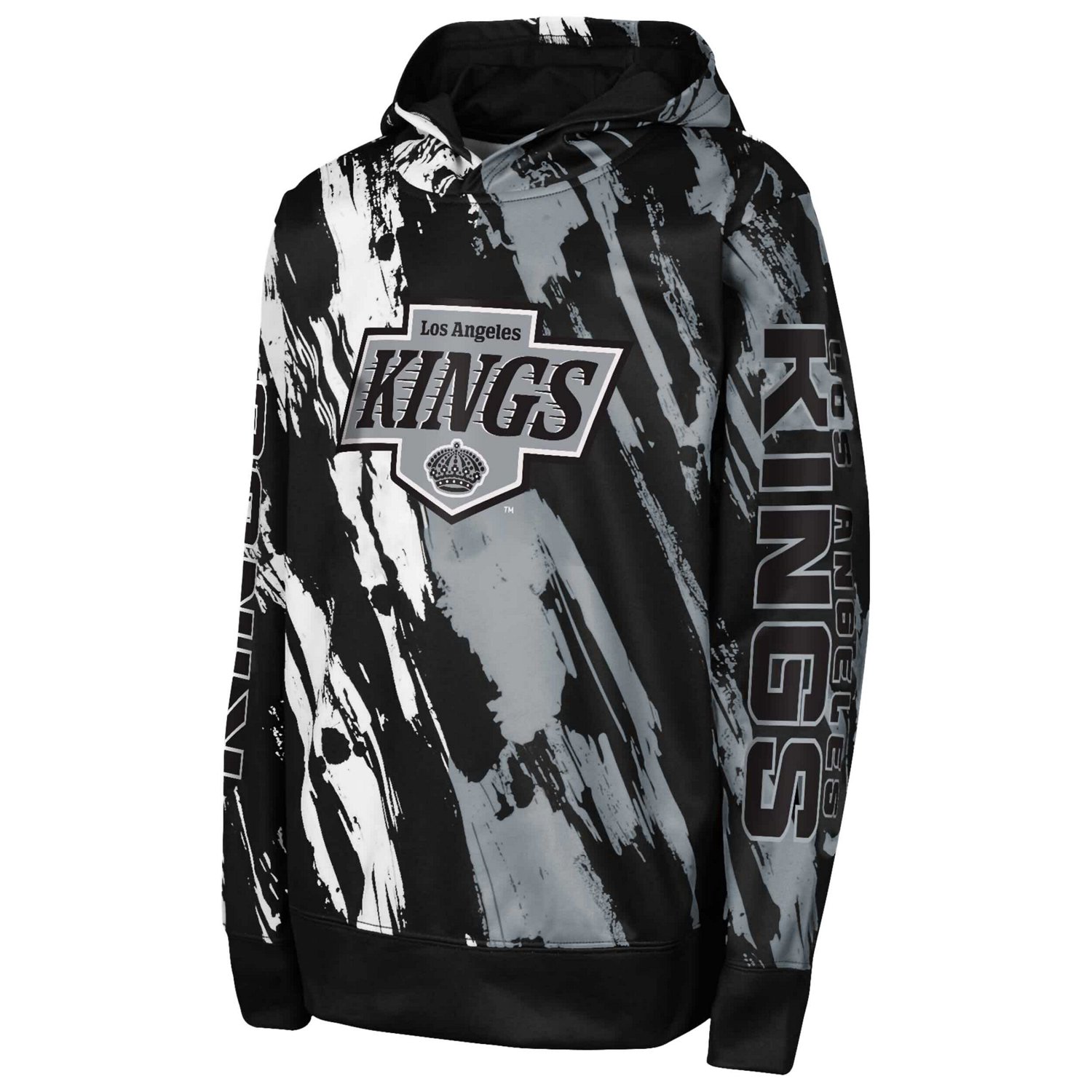 Youth Los Angeles Kings Master Snipe Pullover Hoodie                                                                             - view number 2