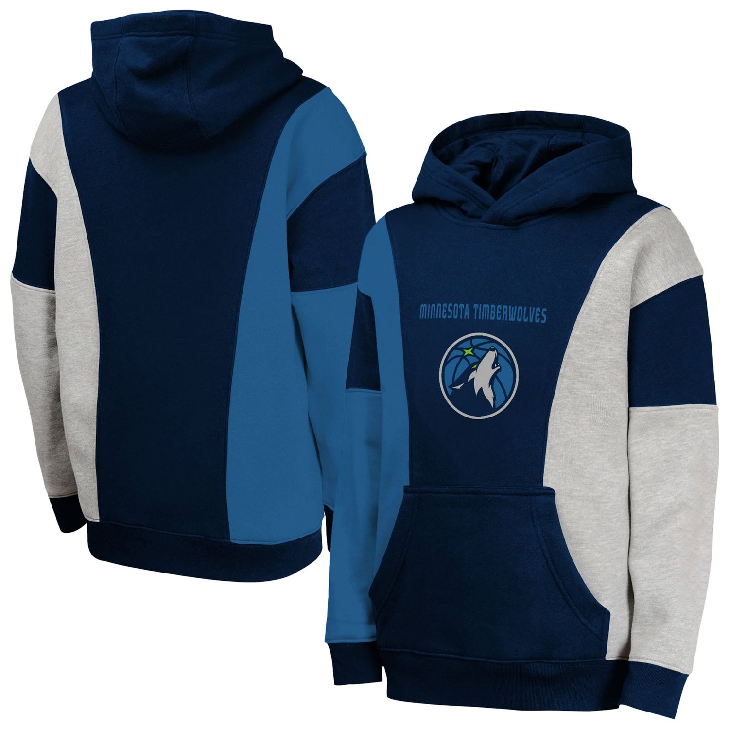 Youth Minnesota Timberwolves Ace the Hole Pullover Hoodie