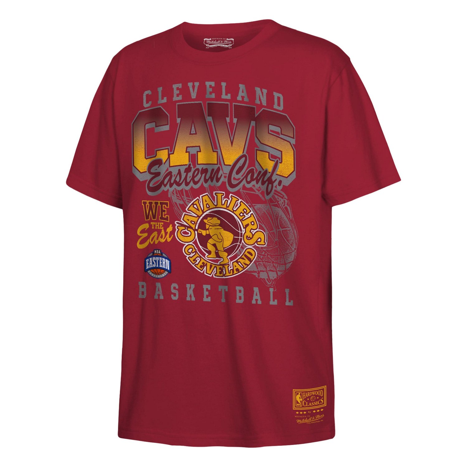 Youth Mitchell  Ness Cleveland Cavaliers 2025 NBA Playoffs Retro Monumental T-Shirt - view number 2