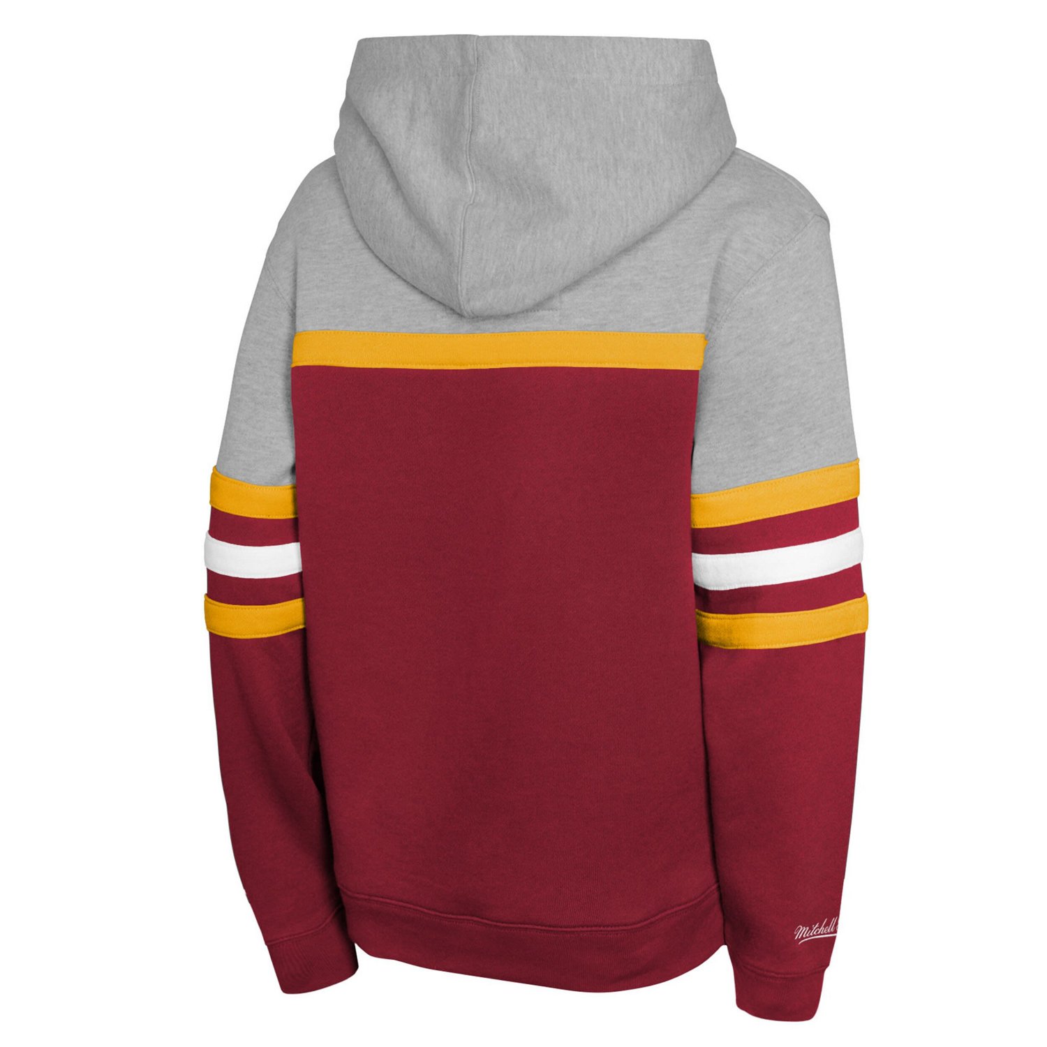 Youth Mitchell  Ness Cleveland Cavaliers Hardwood Classics Head Coach Pullover Hoodie - view number 3