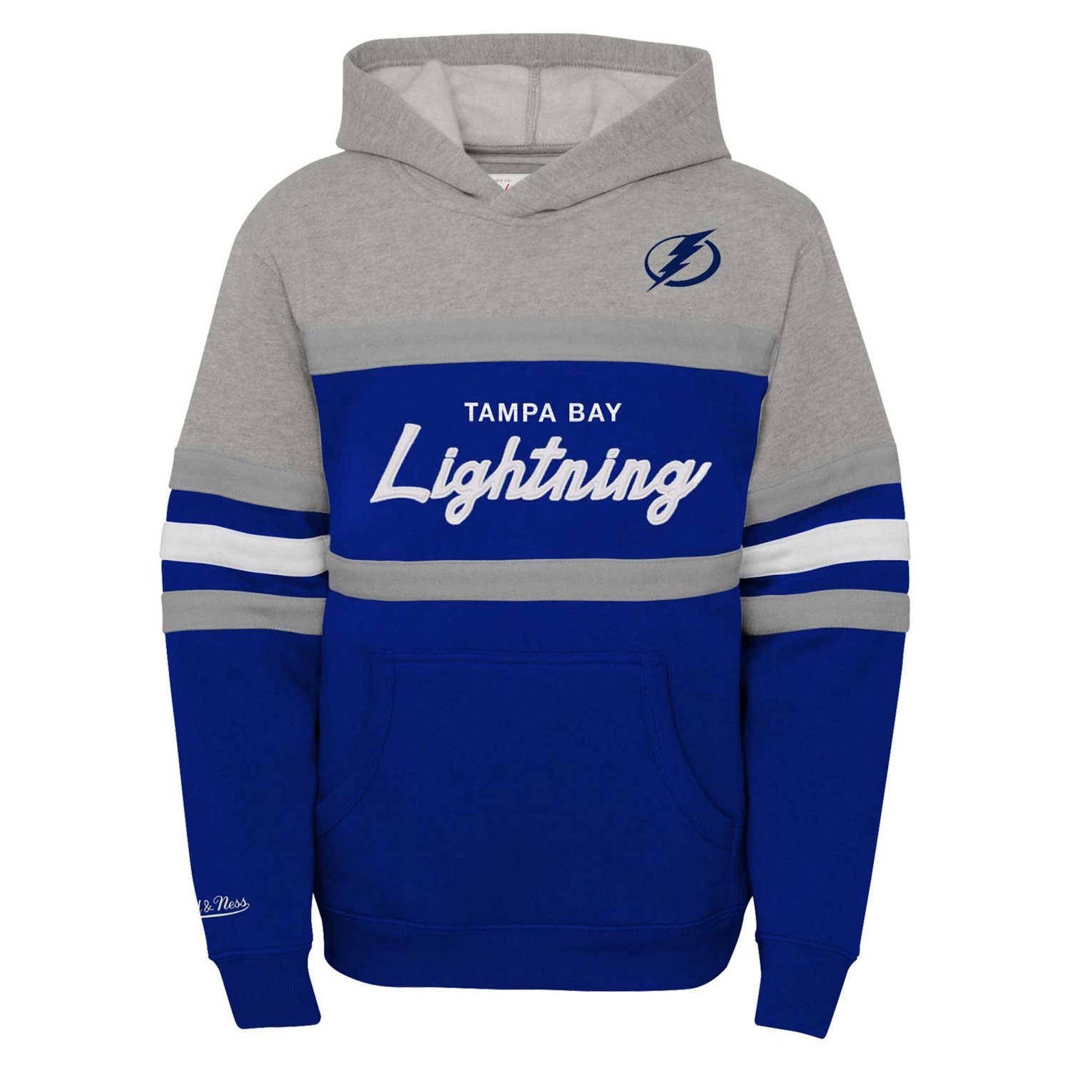 Youth Mitchell  Ness Tampa Bay Lightning Head Coach Pullover Hoodie - view number 2