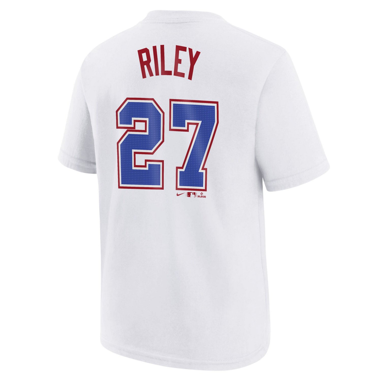 Youth Nike Austin Riley Atlanta Braves Fuse City Connect Name  Number T-Shirt - view number 3