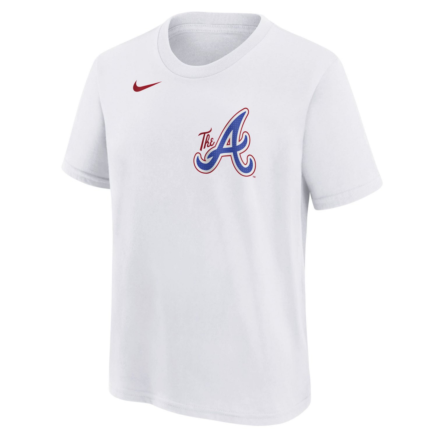 Youth Nike Austin Riley Atlanta Braves Fuse City Connect Name  Number T-Shirt - view number 2