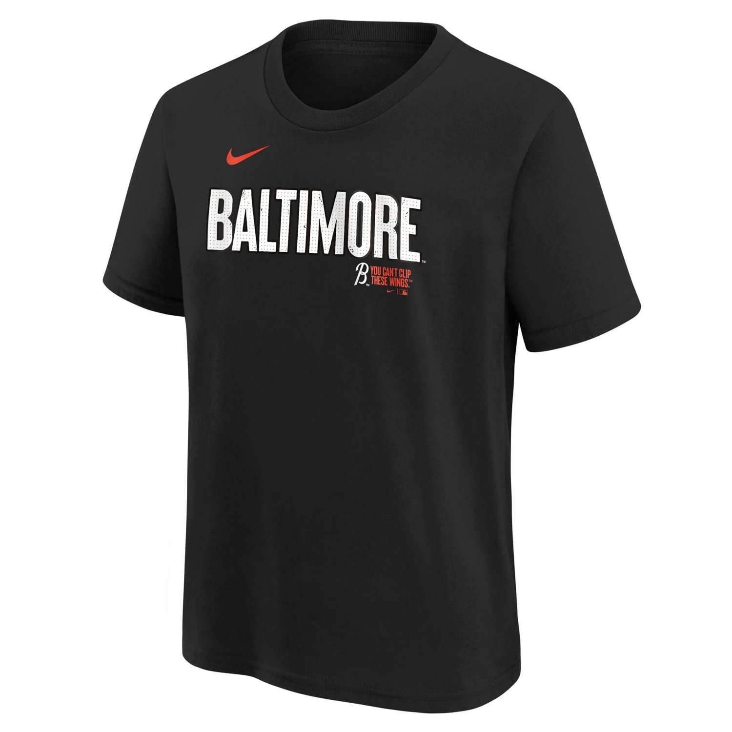 Youth Nike Baltimore Orioles City Connect Wordmark T-Shirt - view number 2