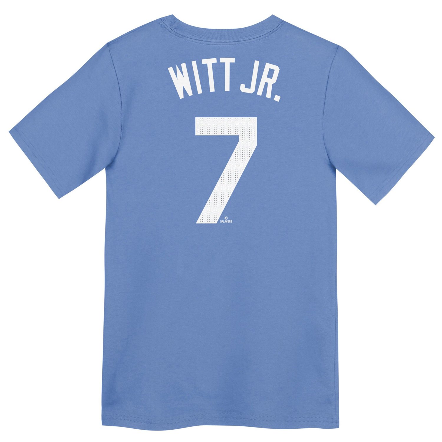 Youth Nike Bobby Witt Jr Light Kansas City Royals Home Player Name  Number T-Shirt - view number 3