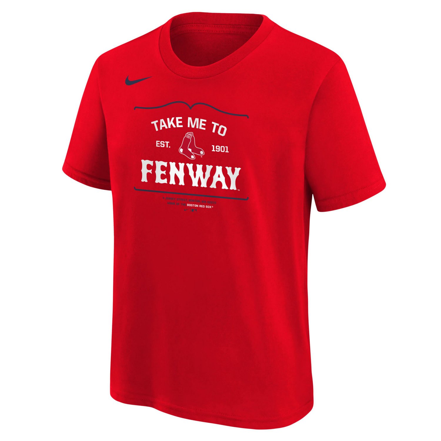 Youth Nike Boston Sox Local T-Shirt - view number 2