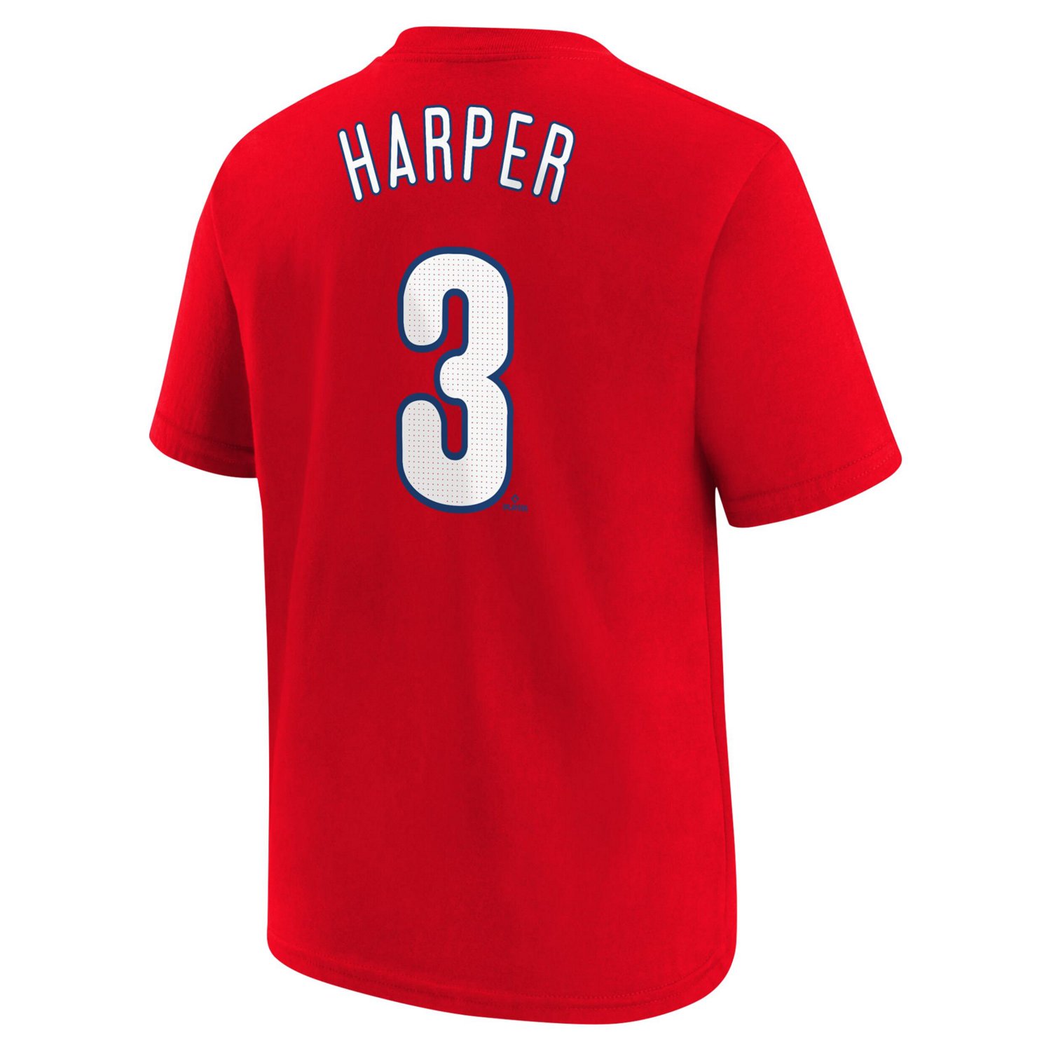 Youth Nike Bryce Harper Philadelphia Phillies Home Player Name  Number T-Shirt - view number 3