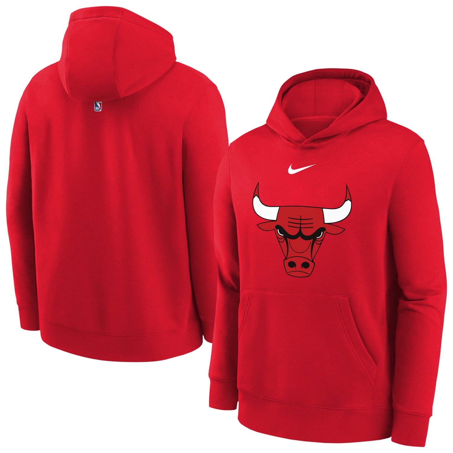 Youth Nike Chicago Bulls 2025 26 Club Fleece Hoodie - view number 1