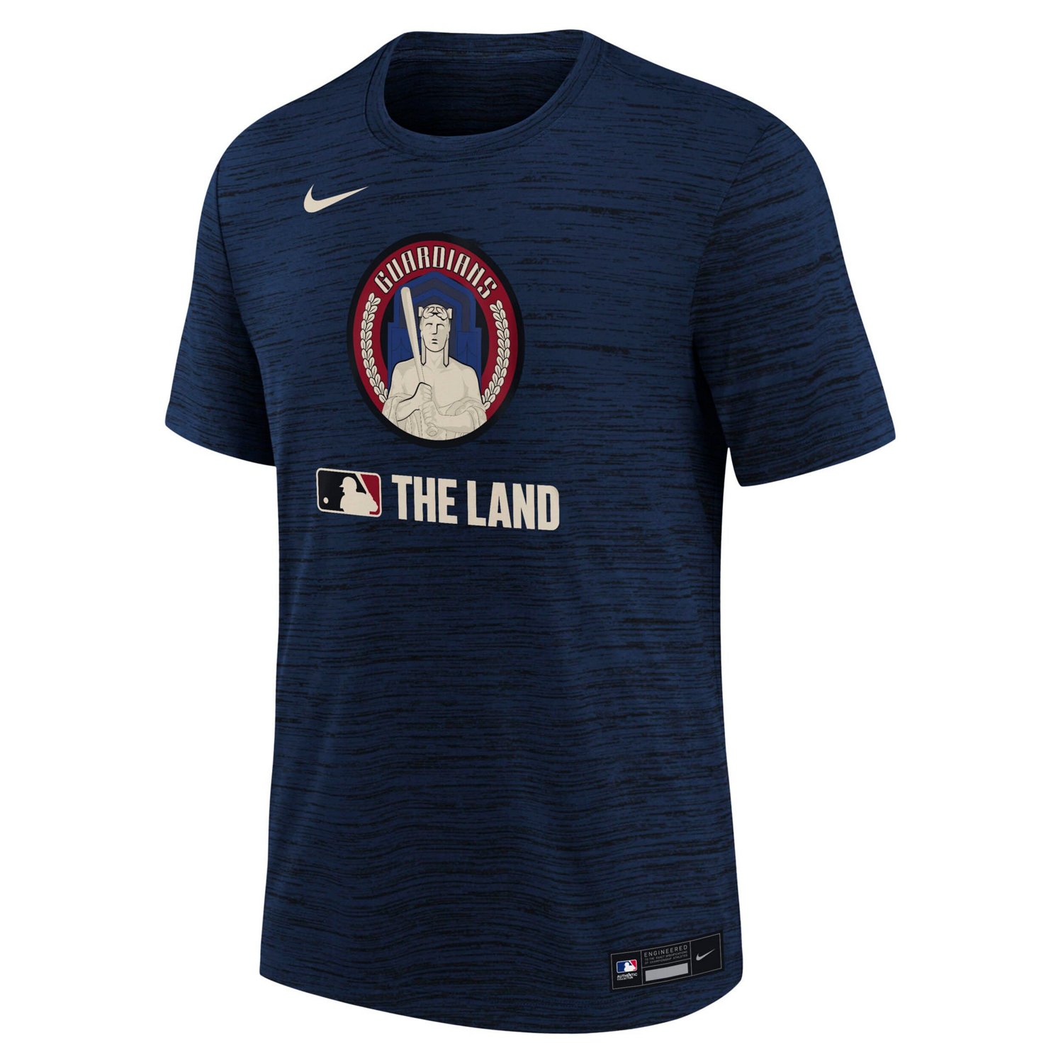 Youth Nike Cleveland Guardians Authentic Collection City Connect Velocity Performance T-Shirt - view number 2