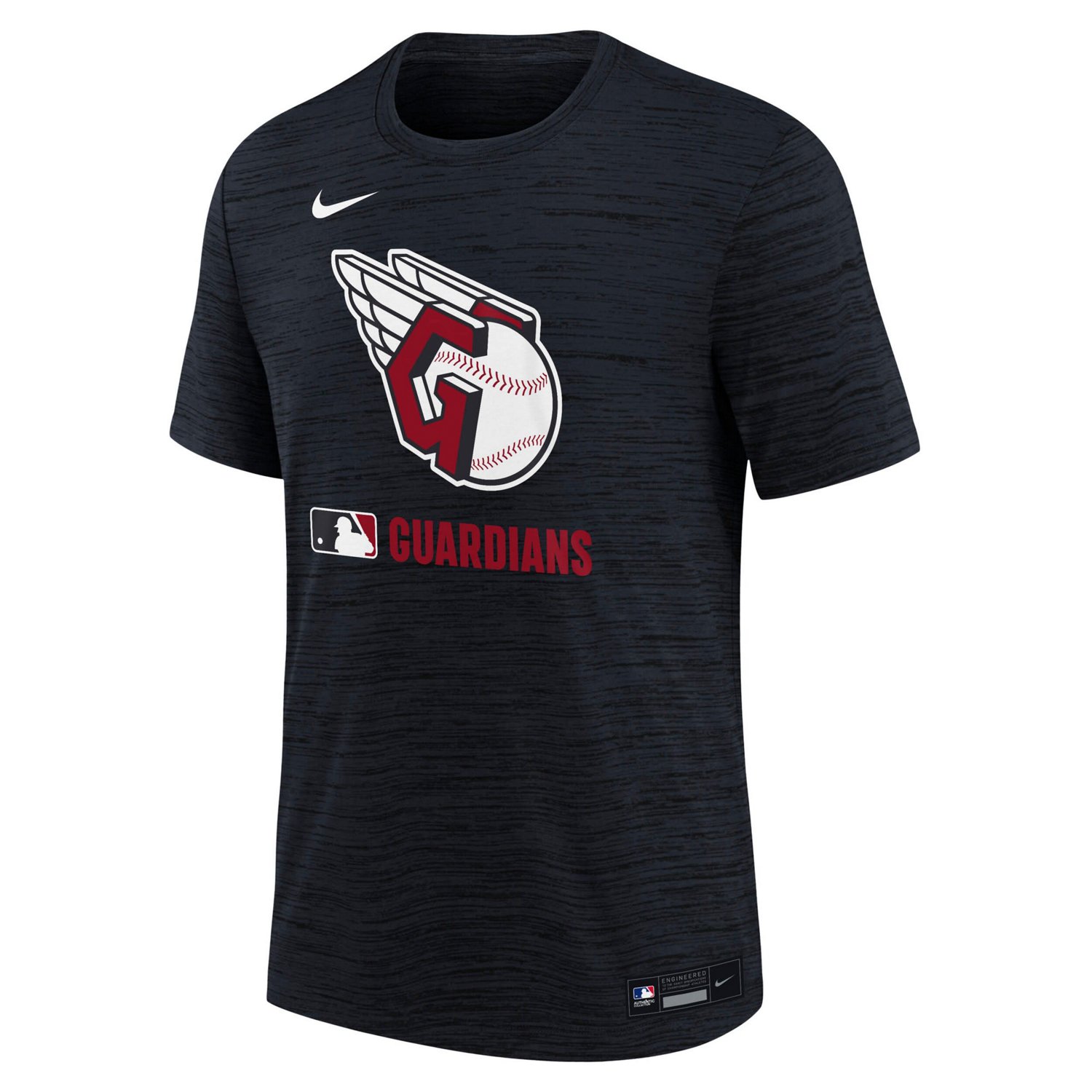 Youth Nike Cleveland Guardians Authentic Collection Velocity Performance T-Shirt