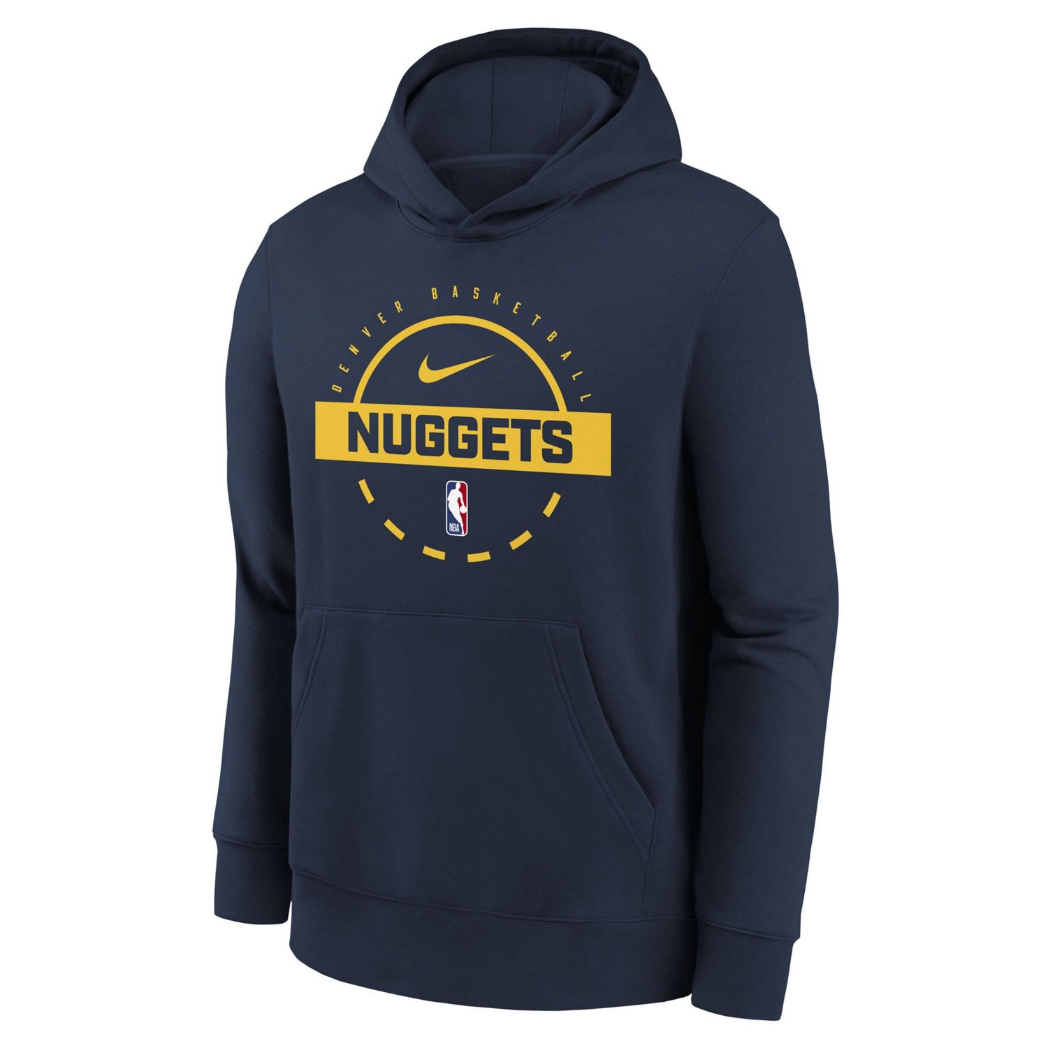 Youth Nike Denver Nuggets 2025 26 Club Fleece Practice Hoodie - view number 2