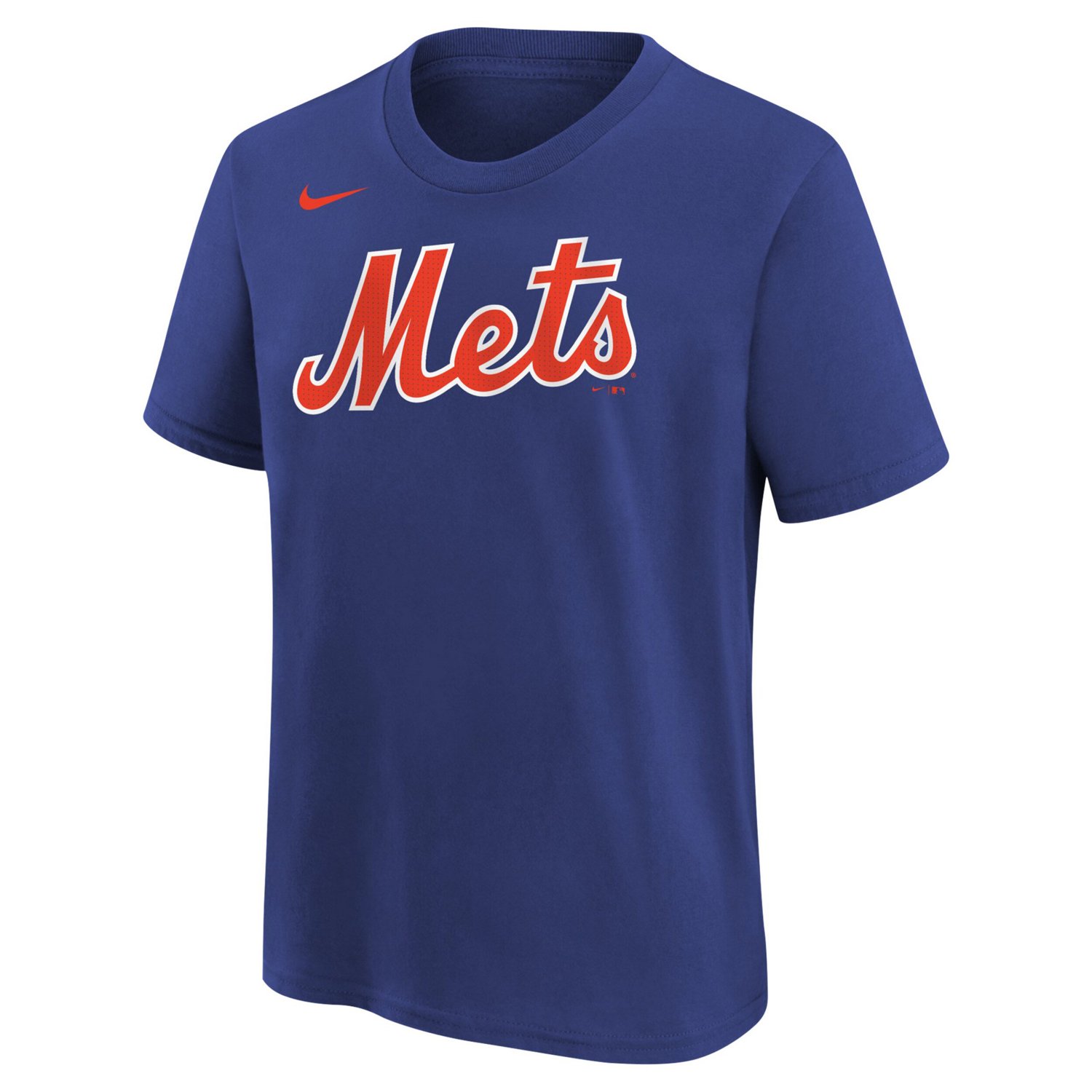 Youth Nike Francisco Lindor New York Mets Home Player Name  Number T-Shirt - view number 2