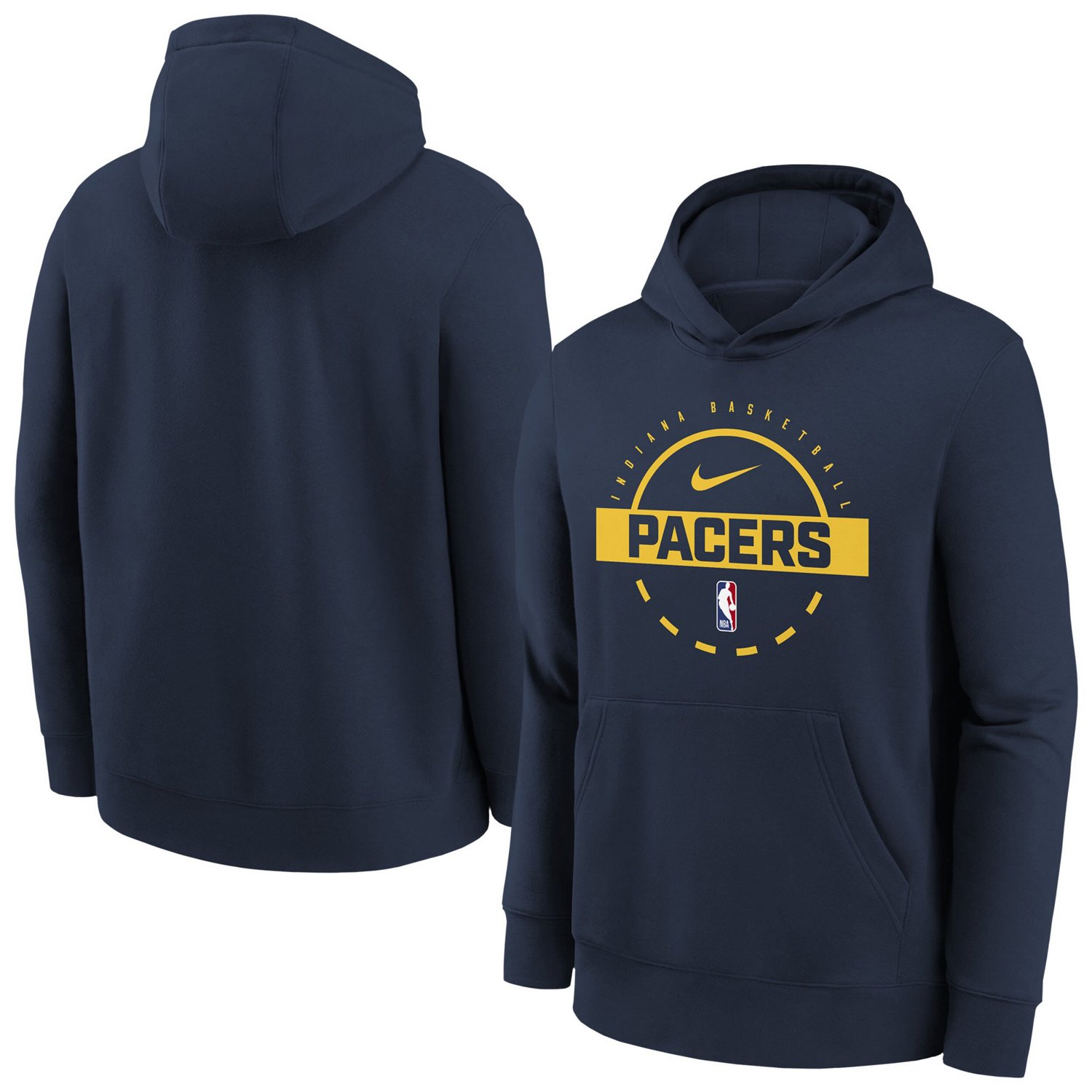 Youth Nike Indiana Pacers 2025 26 Club Fleece Practice Hoodie - view number 1