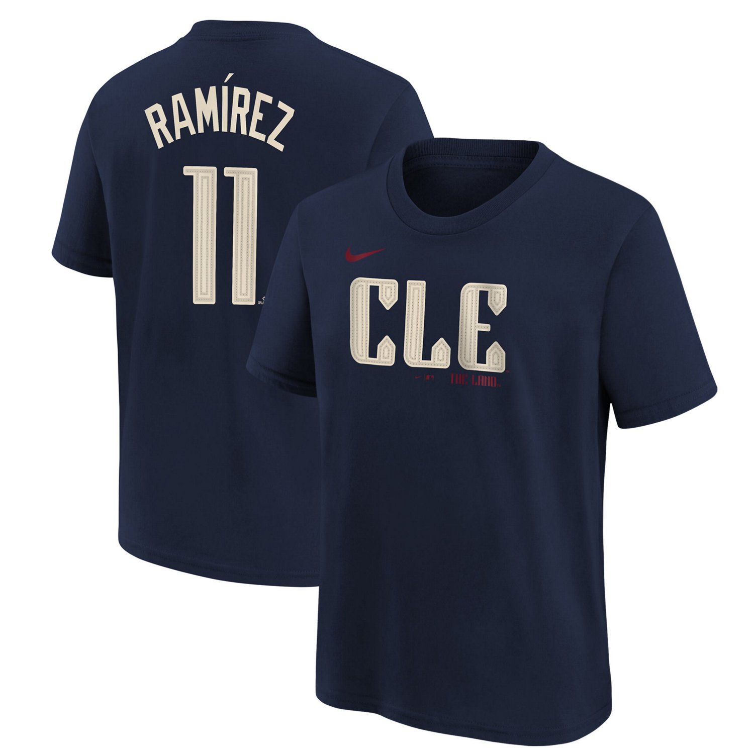 Youth Nike Jose Ramirez Cleveland Guardians 2024 City Connect Name  Number T-Shirt