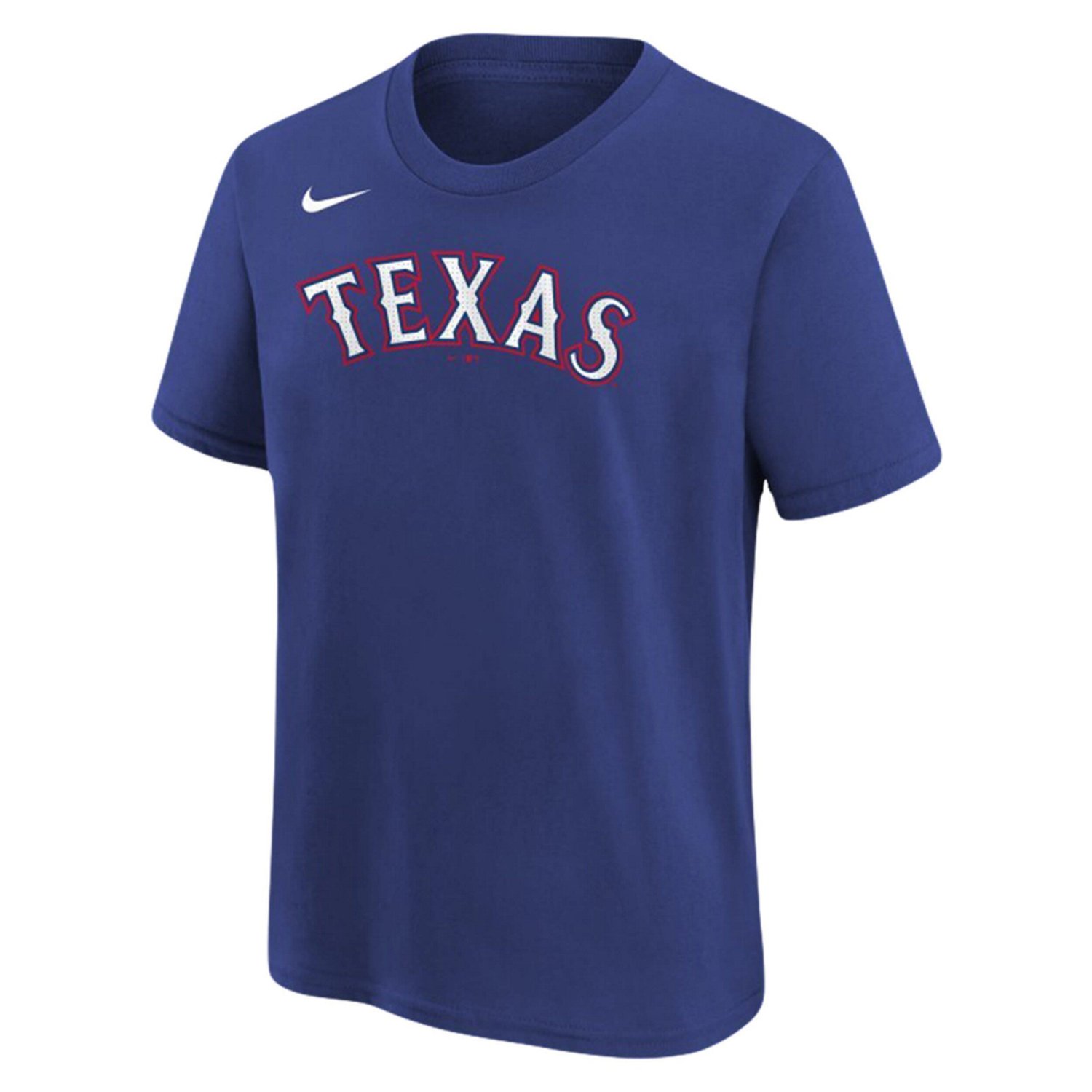 Youth Nike Josh Jung Texas Rangers Name  Number T-Shirt - view number 2