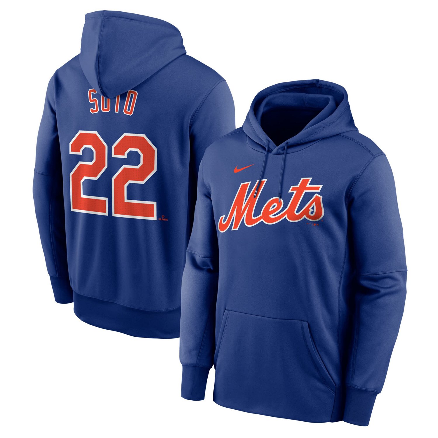 Youth Nike Juan Soto New York Mets Name  Number Pullover Hoodie