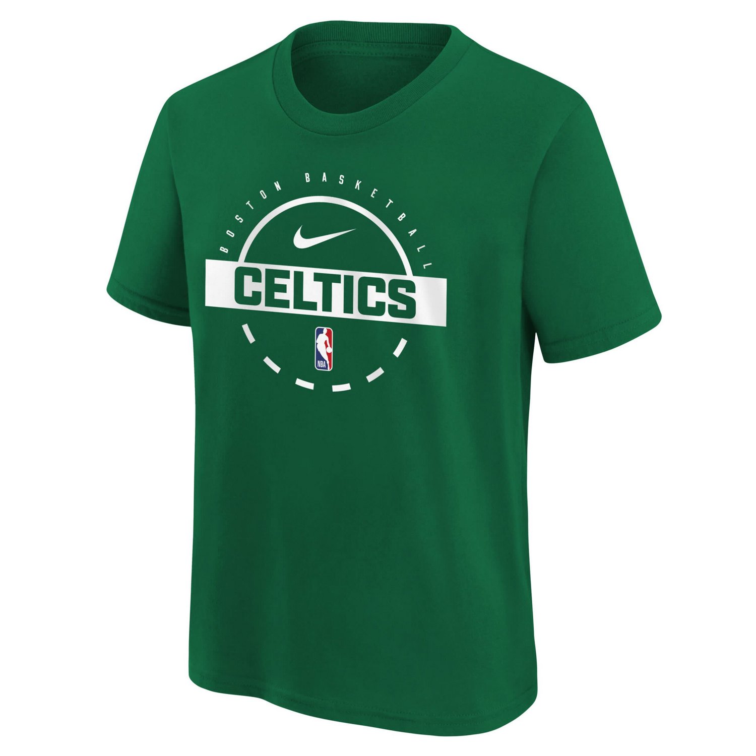 Youth Nike Kelly Boston Celtics Practice T-Shirt - view number 2