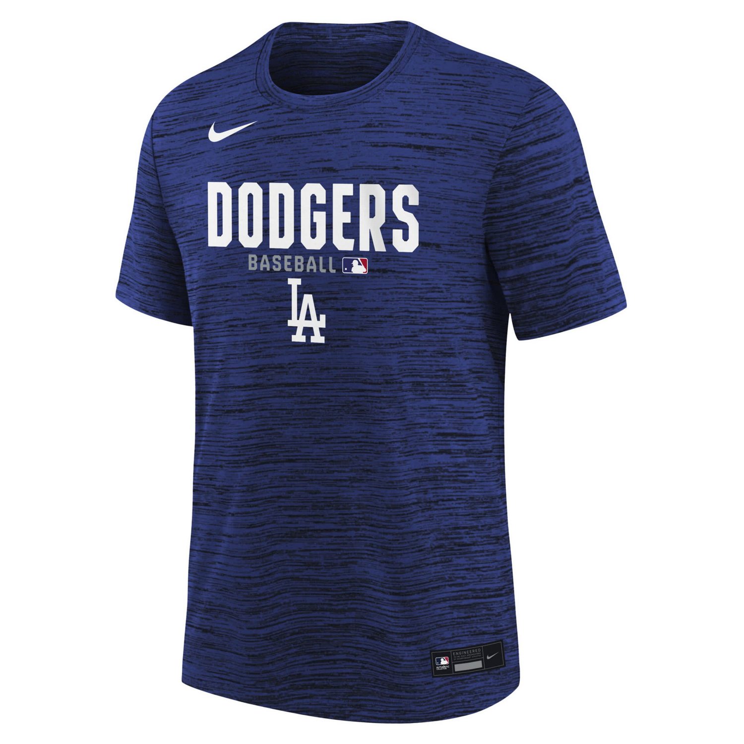 Youth Nike Los Angeles Dodgers Authentic Collection Velocity Dri-FIT T-Shirt - view number 2