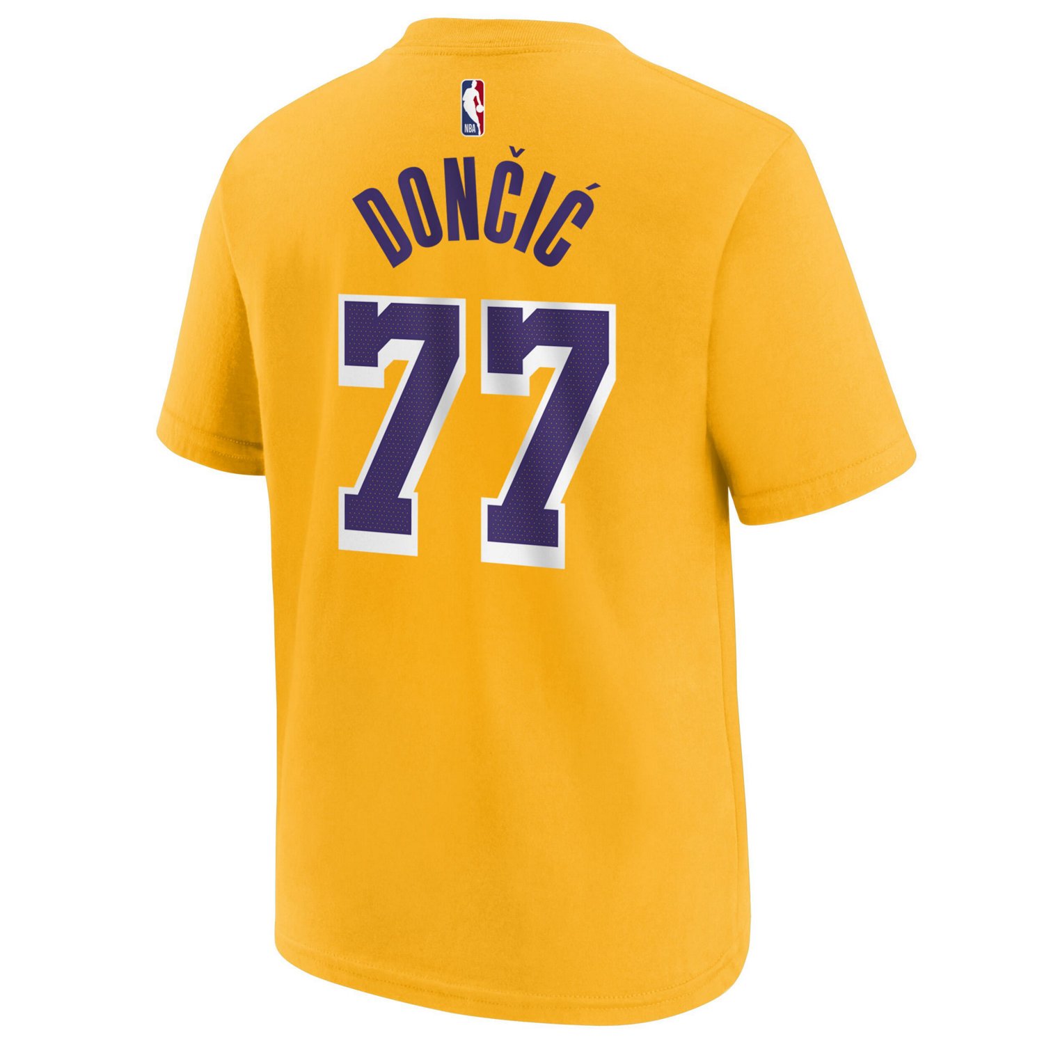 Youth Nike Luka Doni Los Angeles Lakers Player Name  Number T-Shirt                                                              - view number 3