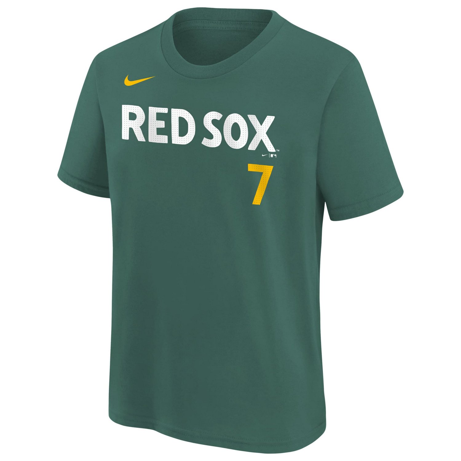 Youth Nike Masataka Yoshida Boston Red Sox 2025 City Connect Fuse Name  Number T-Shirt