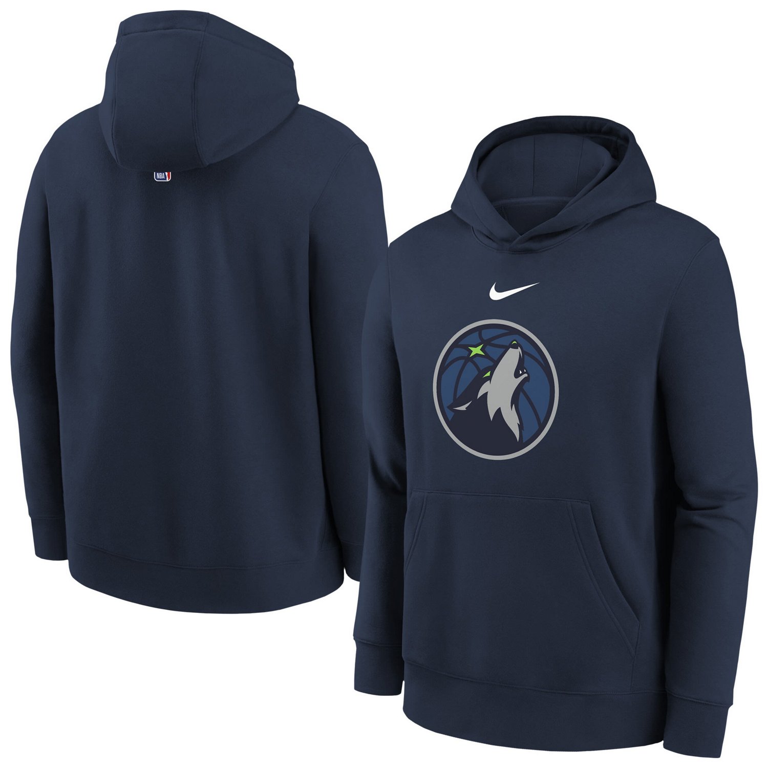 Youth Nike Minnesota Timberwolves 2025 26 Club Fleece Hoodie