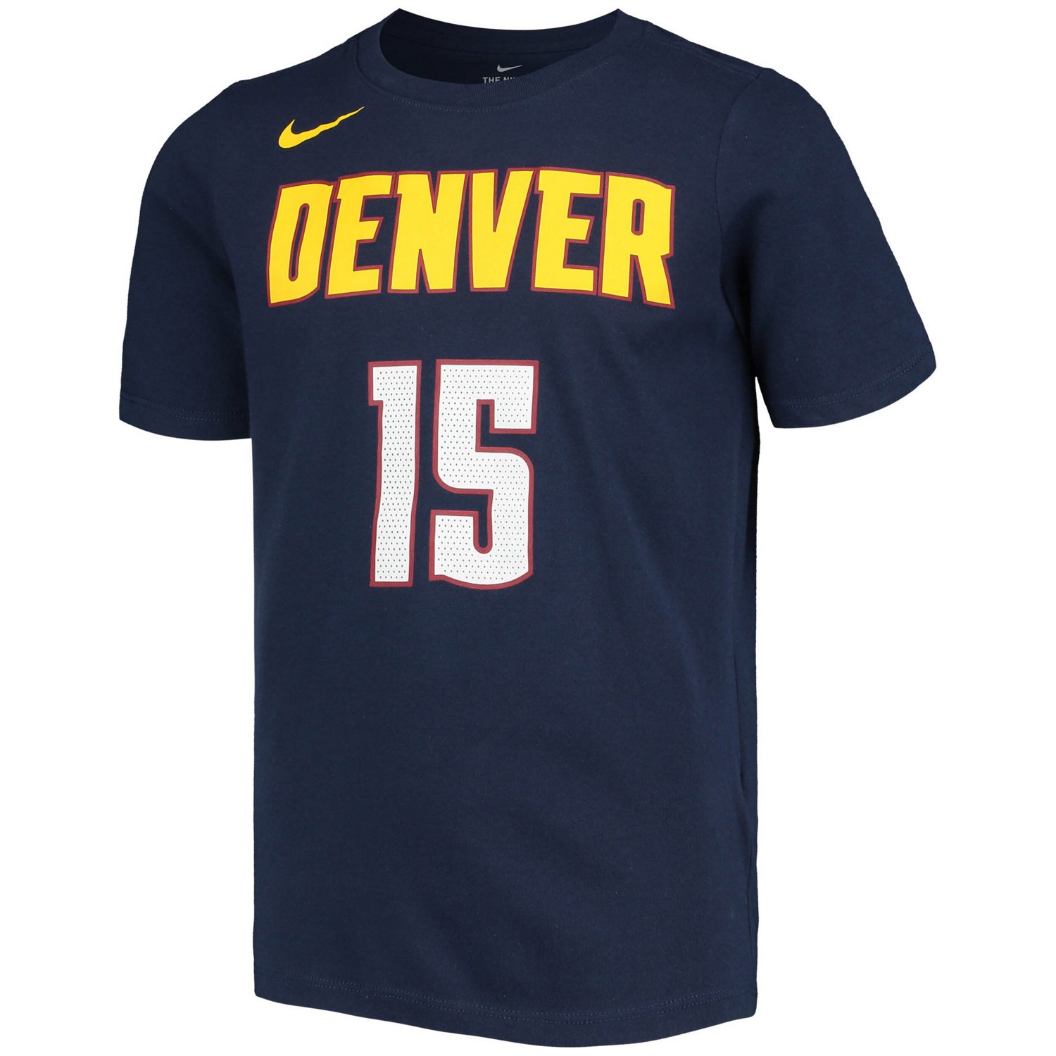 Youth Nike Nikola Jokic Denver Nuggets Logo Name  Number Performance T-Shirt - view number 2