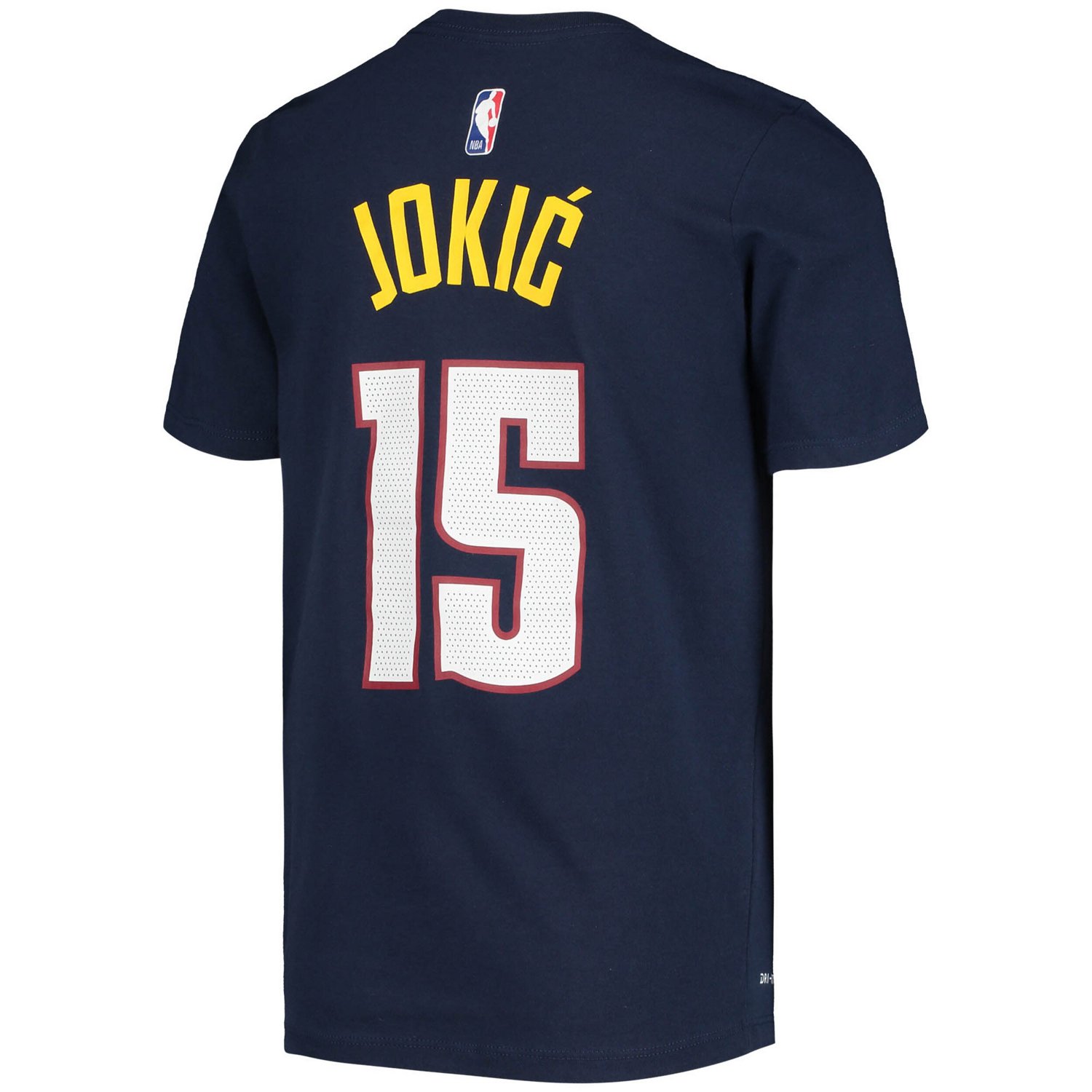 Youth Nike Nikola Jokic Denver Nuggets Logo Name  Number Performance T-Shirt - view number 3