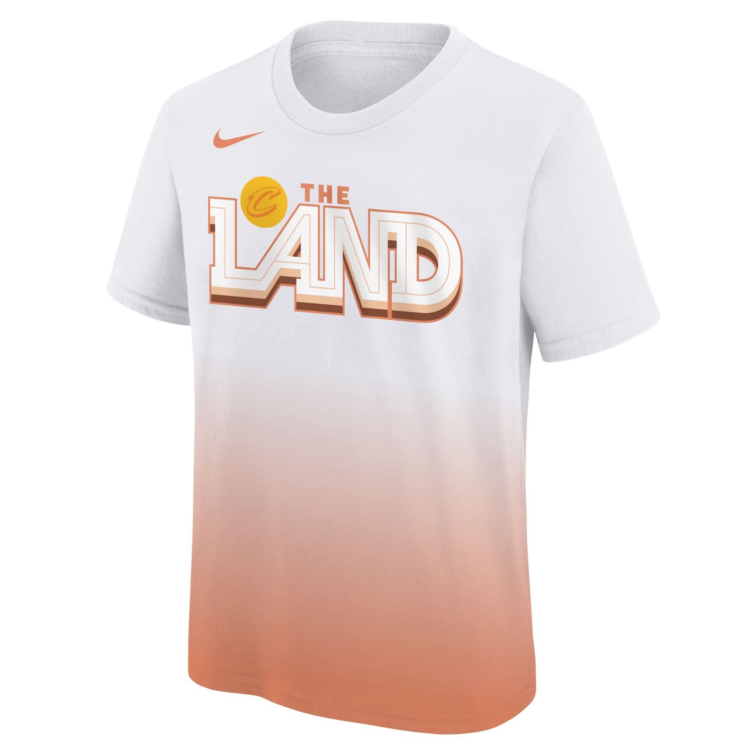 Youth Nike Orange Cleveland Cavaliers 2025 26 City Edition Max90 T-Shirt - view number 2