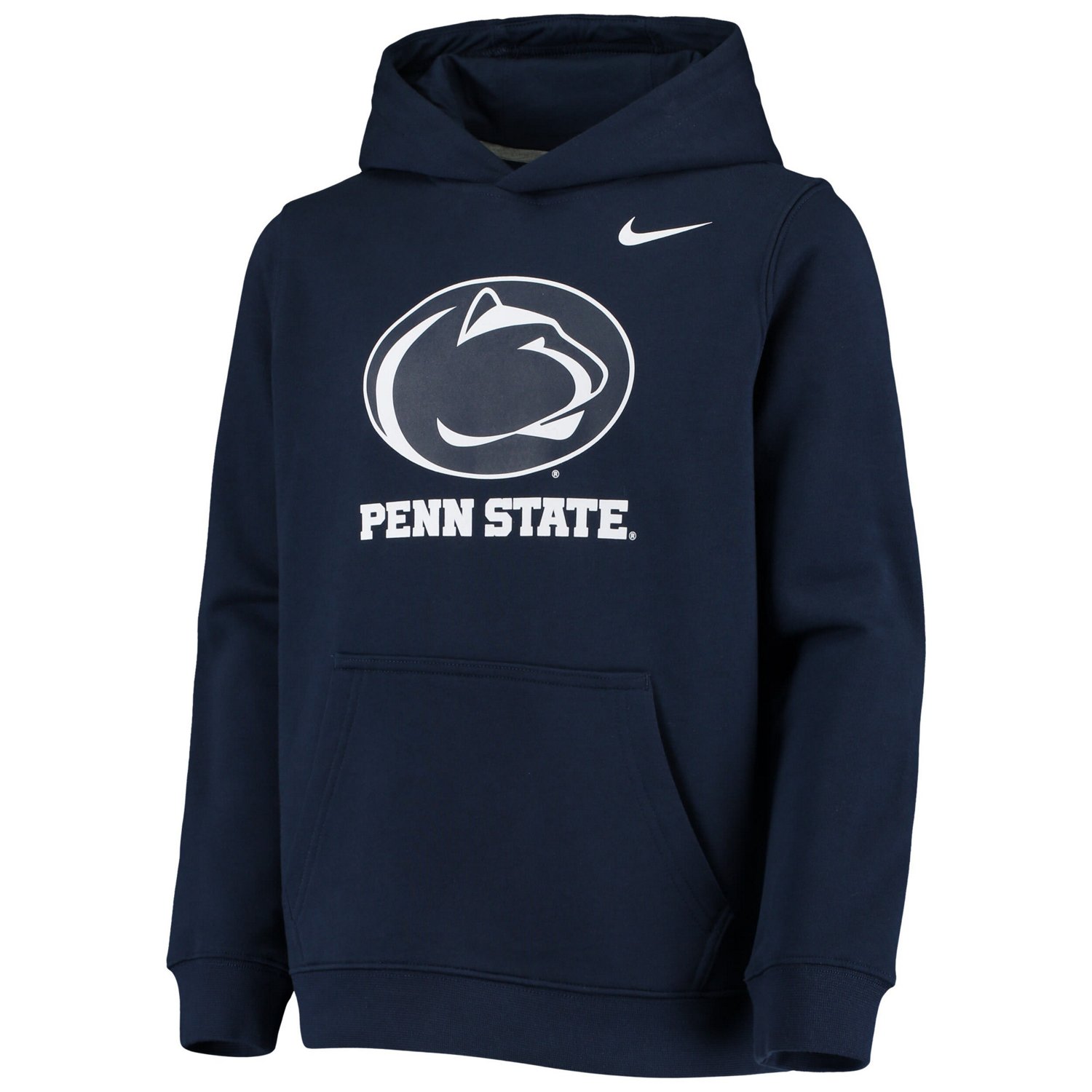 Youth Nike Penn State Nittany Lions Stadium Club Fleece Pullover Hoodie                                                          - view number 2