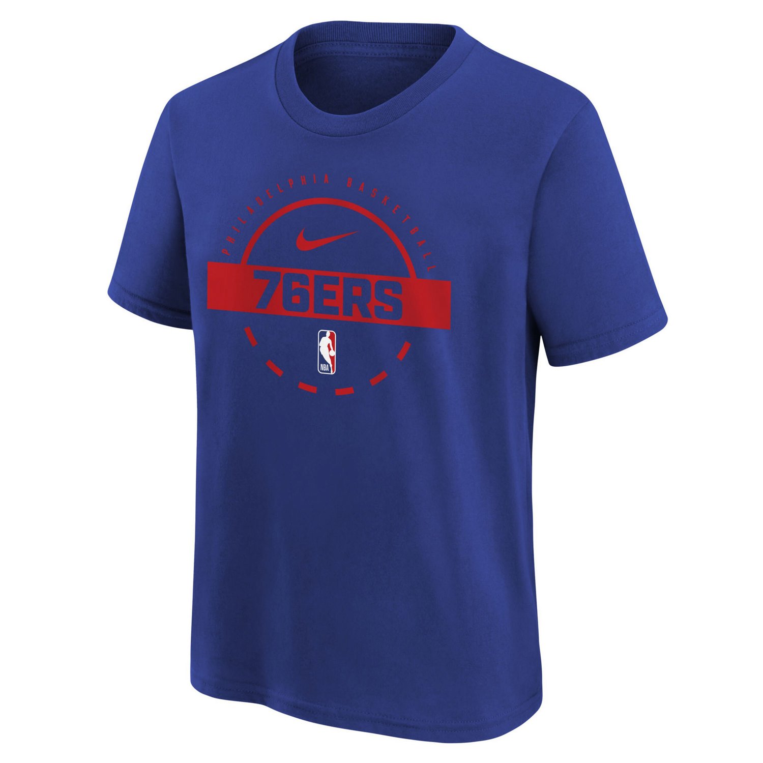 Youth Nike Philadelphia 76ers Practice T-Shirt - view number 2