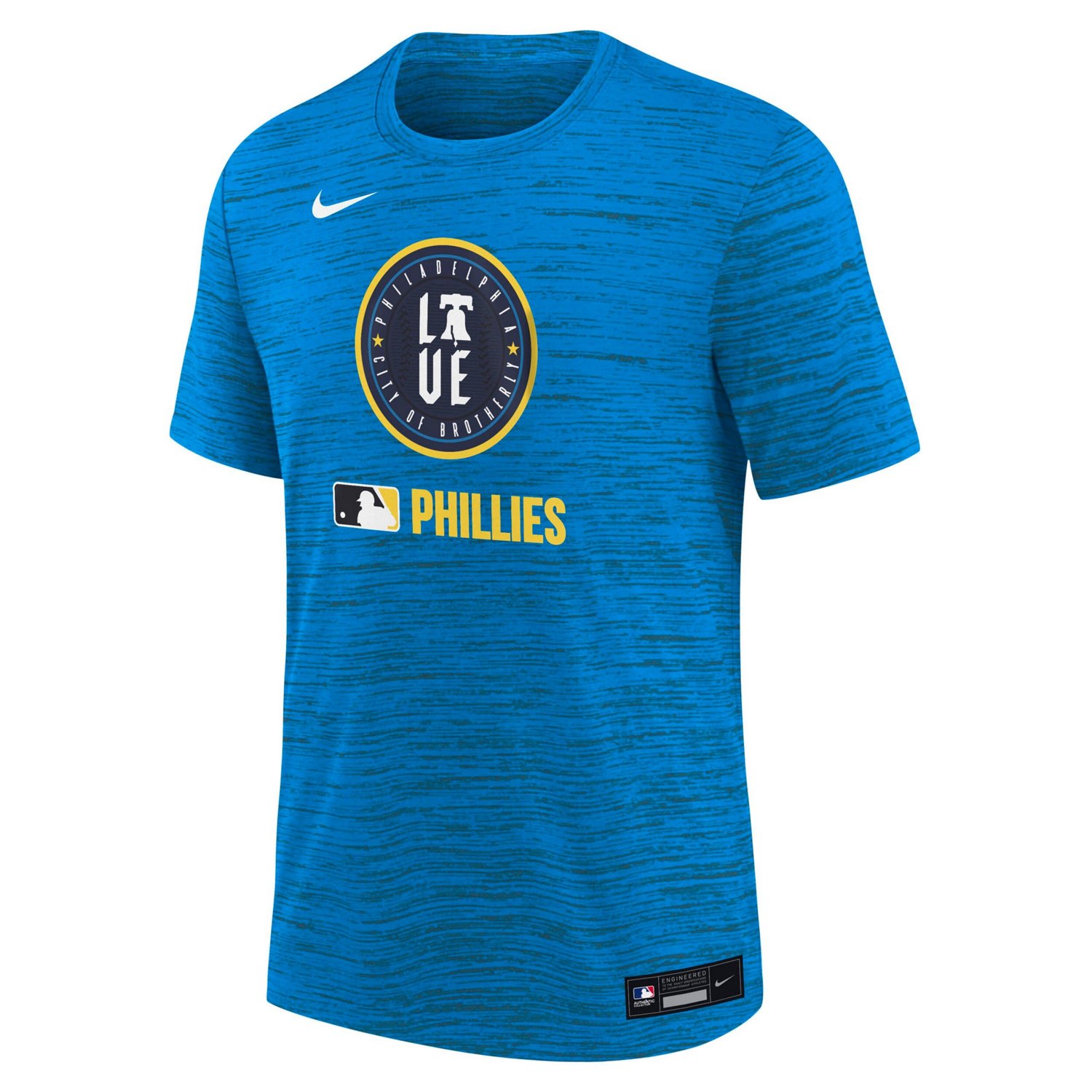 Youth Nike Philadelphia Phillies Authentic Collection City Connect Velocity Performance T-Shirt - view number 2