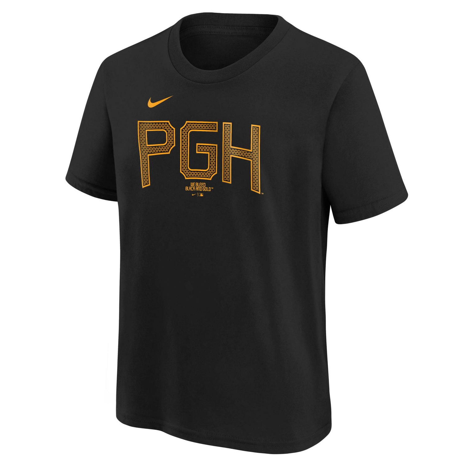 Youth Nike Pittsburgh Pirates City Connect Wordmark T-Shirt - view number 2