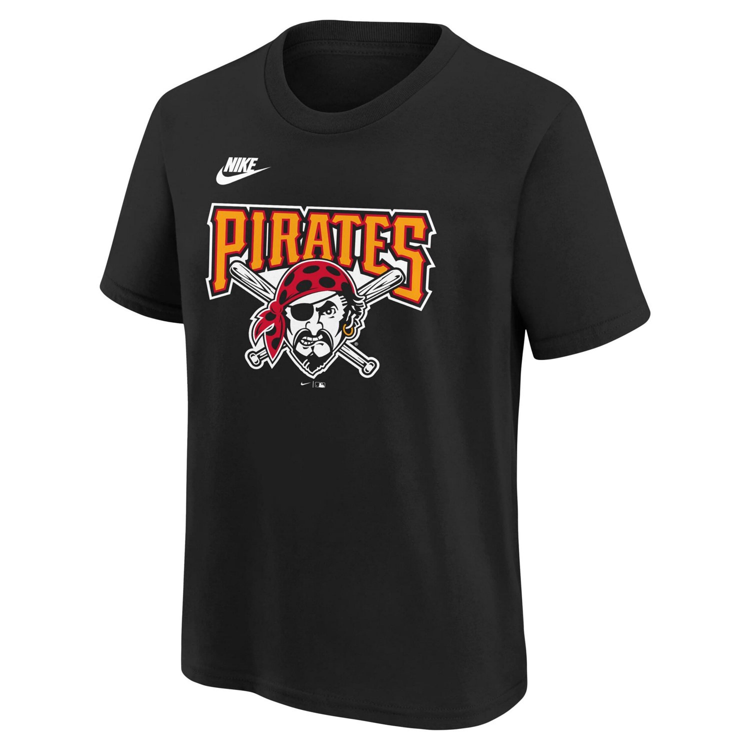 Youth Nike Pittsburgh Pirates Cooperstown Collection Team Logo T-Shirt - view number 2