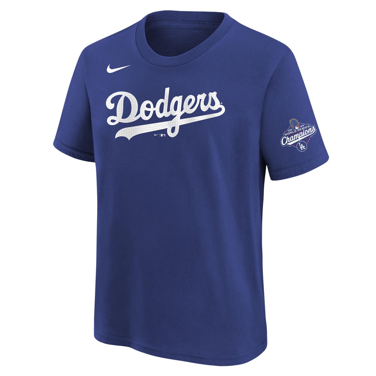 Youth Nike Shohei Ohtani Los Angeles Dodgers 2025 World Series Champions Name  Number T-Shirt - view number 2