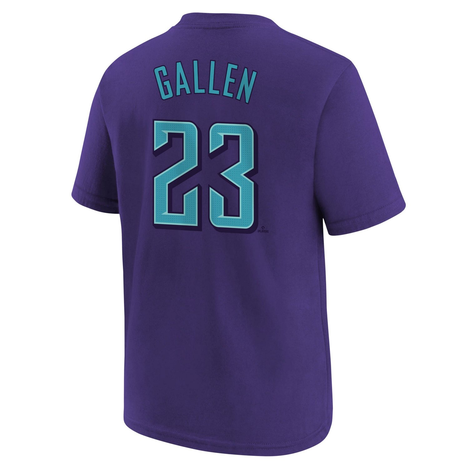Youth Nike Zac Gallen Arizona Diamondbacks Fuse City Connect Name  Number T-Shirt - view number 3