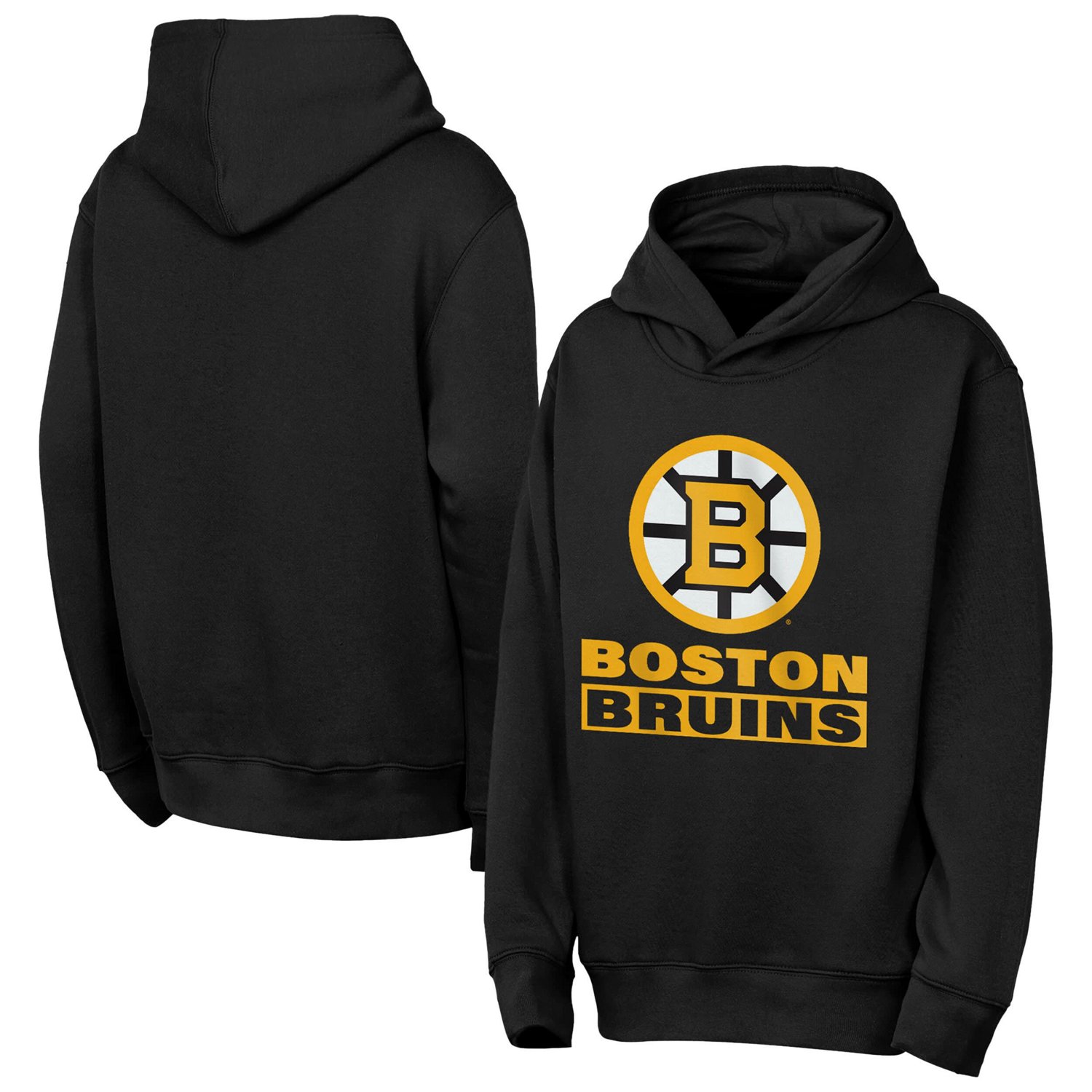 Youth Outerstuff Boston Bruins Back to Basics Hoodie - view number 1
