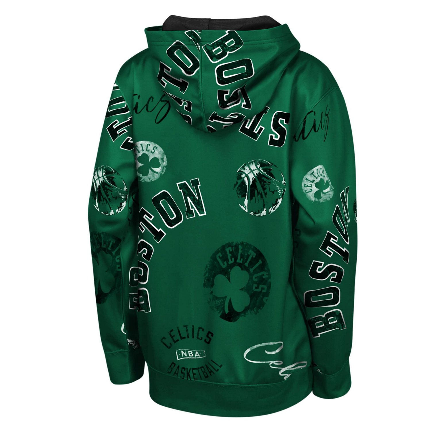 Youth Outerstuff Boston Celtics Moving Violation Hoodie - view number 3