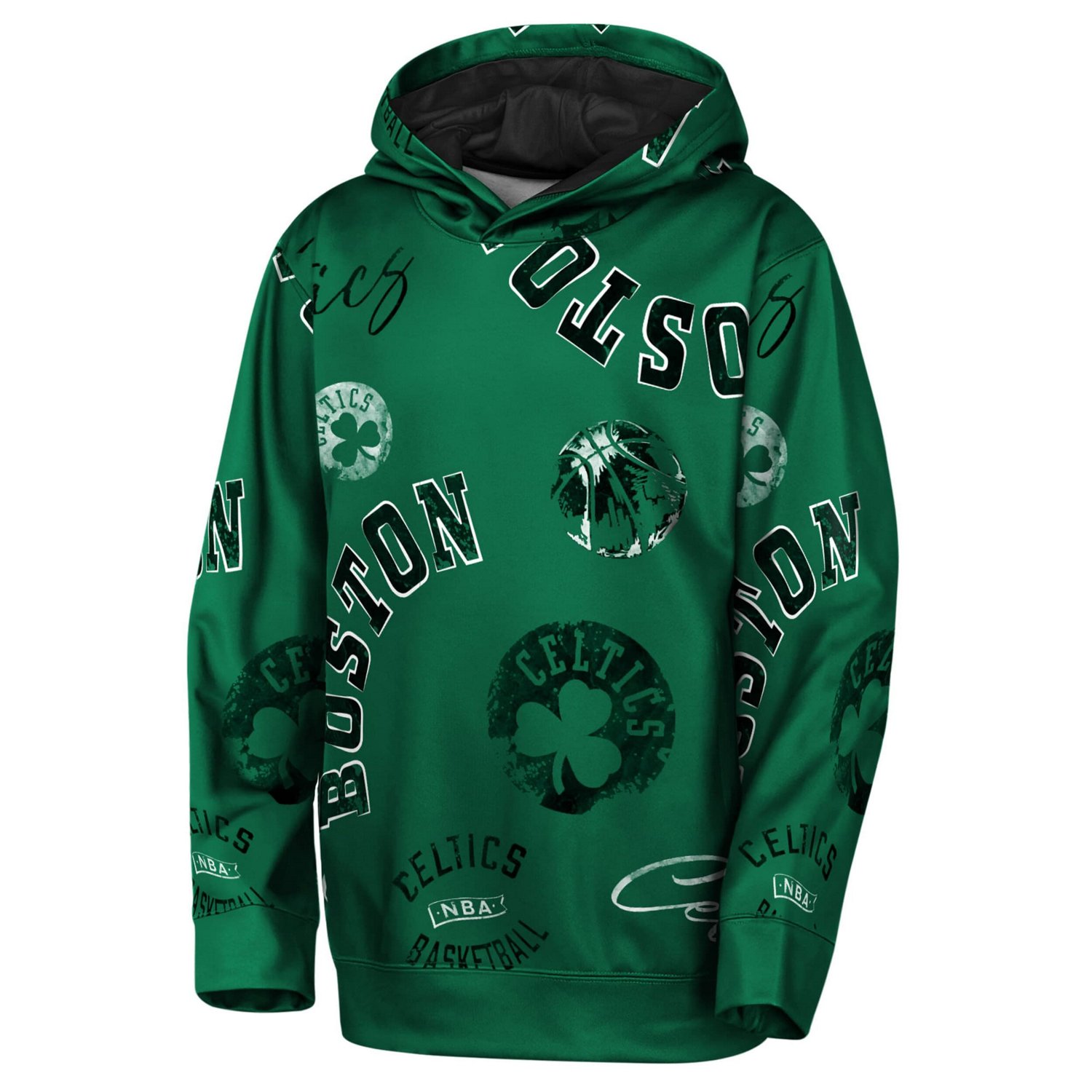 Youth Outerstuff Boston Celtics Moving Violation Hoodie - view number 2