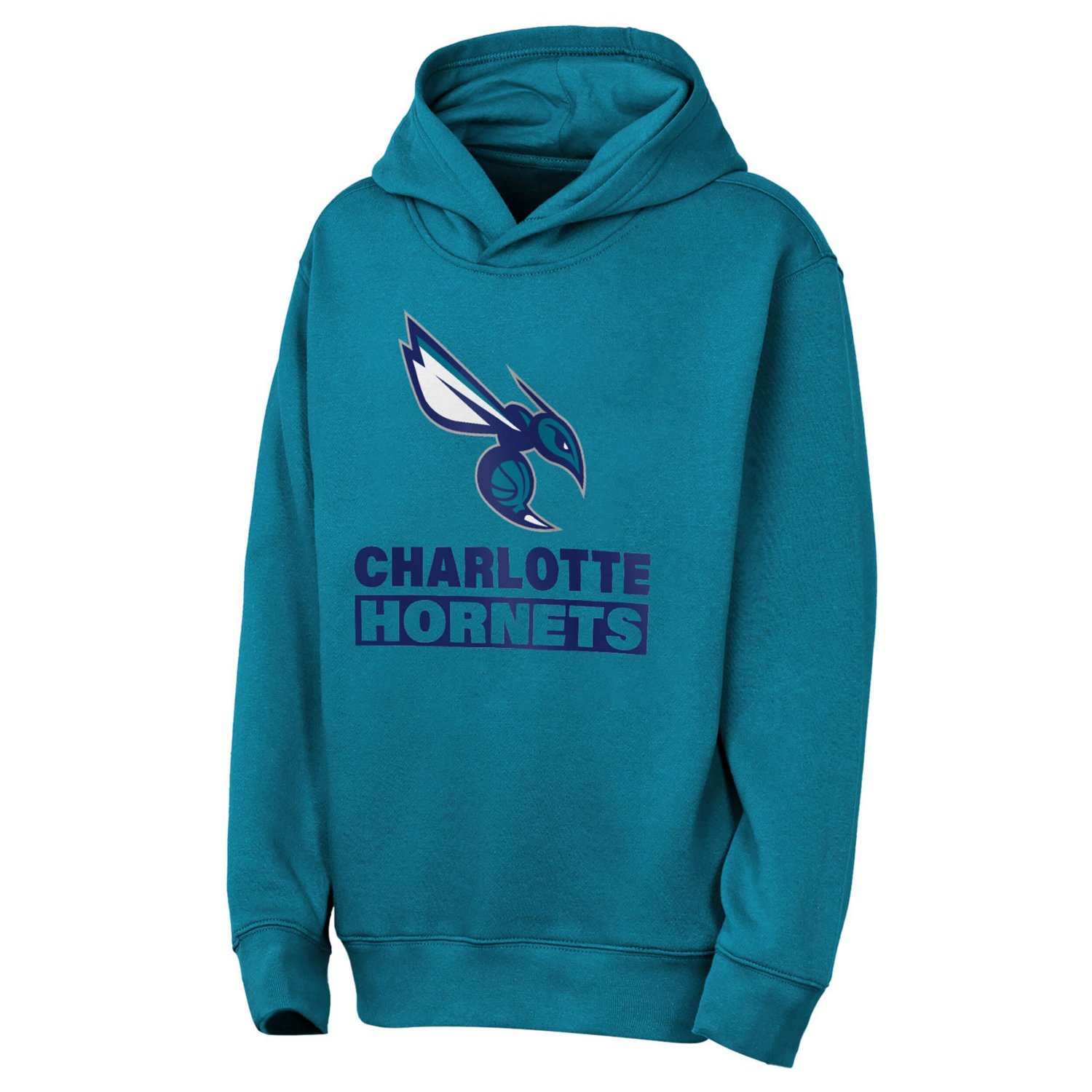 Youth Outerstuff Charlotte Hornets Back To The Basics Hoodie - view number 2