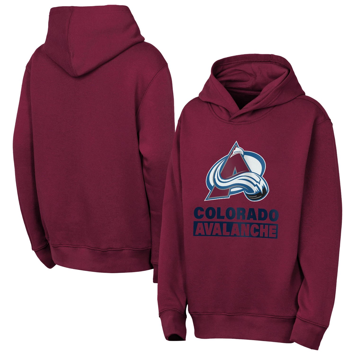 Youth Outerstuff Colorado Avalanche Back to Basics Hoodie - view number 1