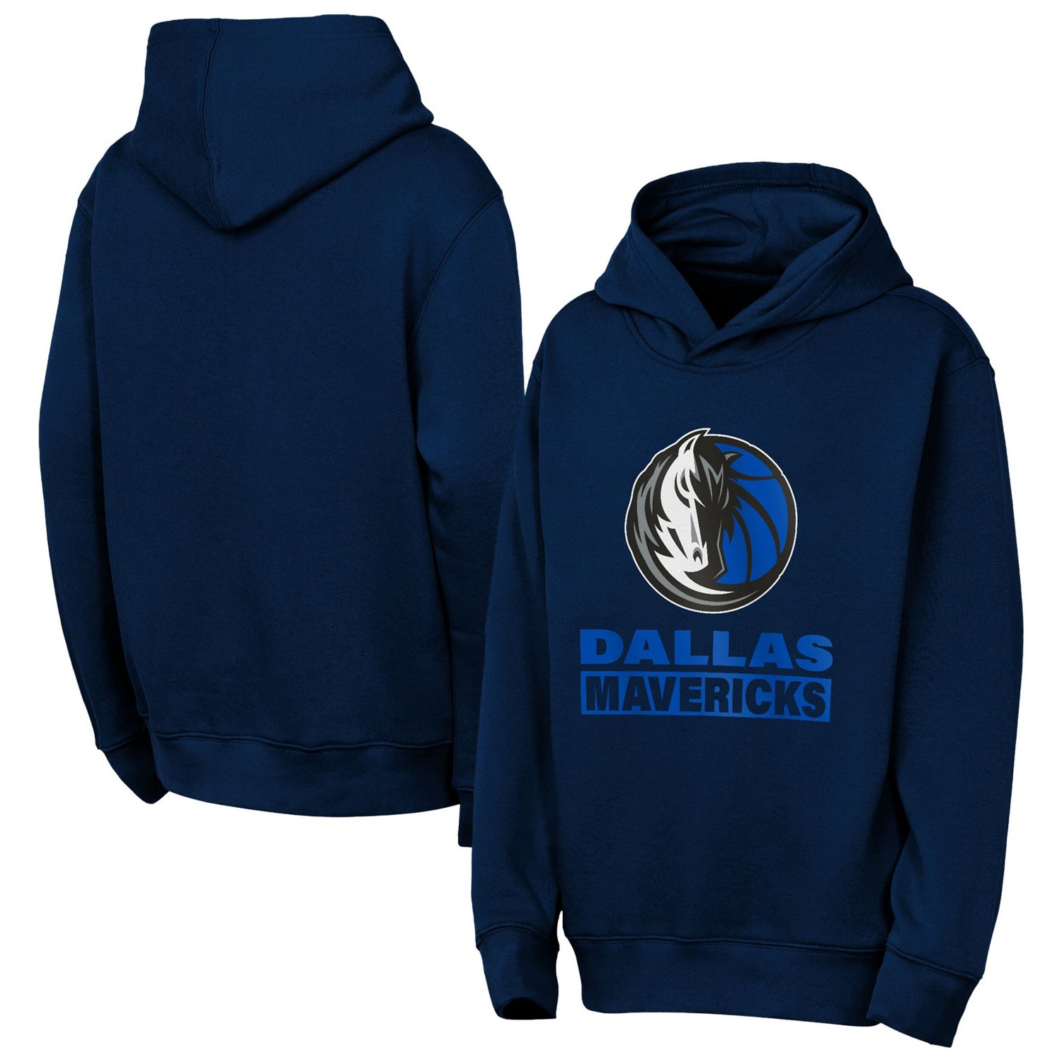 Youth Outerstuff Dallas Mavericks Back To The Basics Hoodie