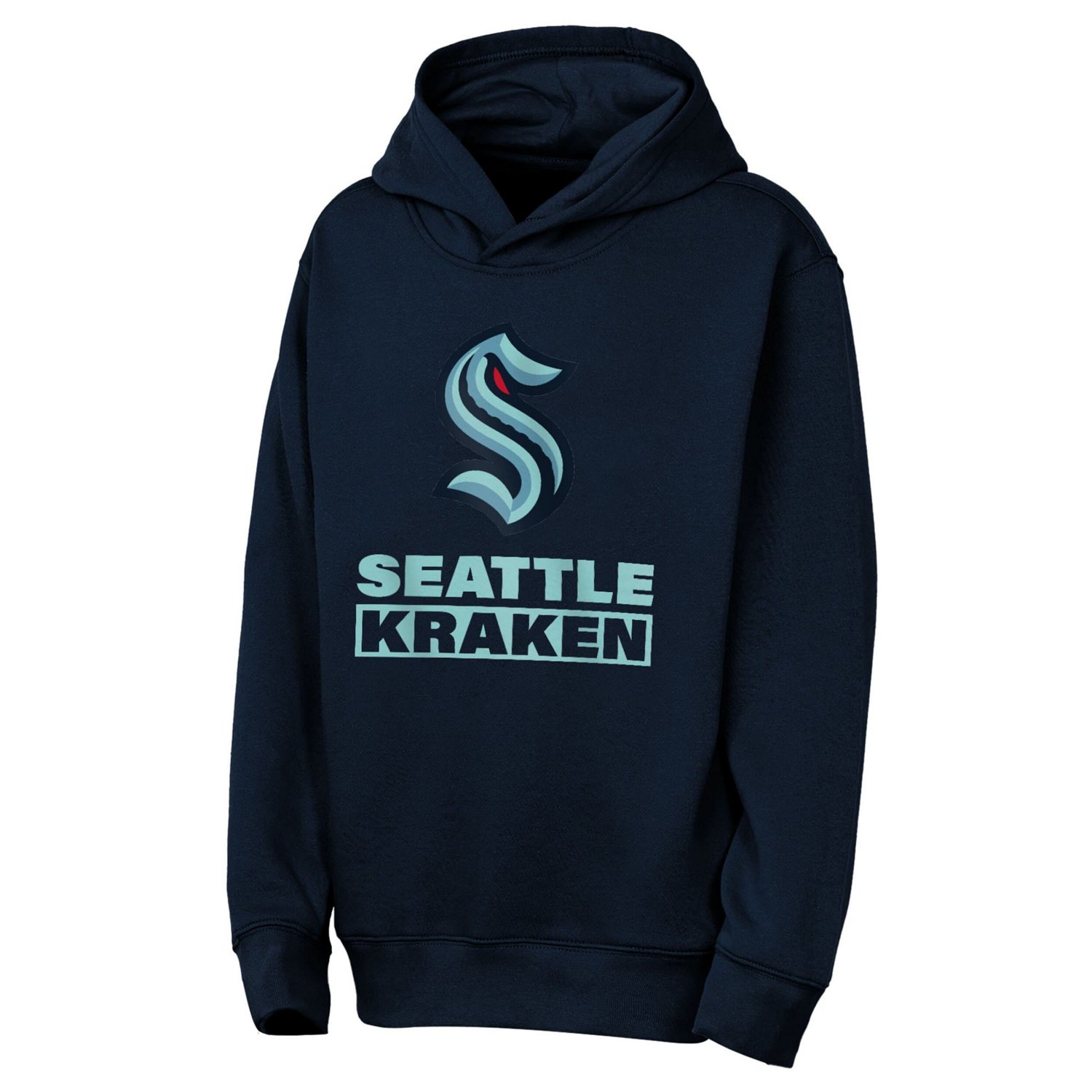 Youth Outerstuff Deep Sea Seattle Kraken Back to Basics Hoodie - view number 2