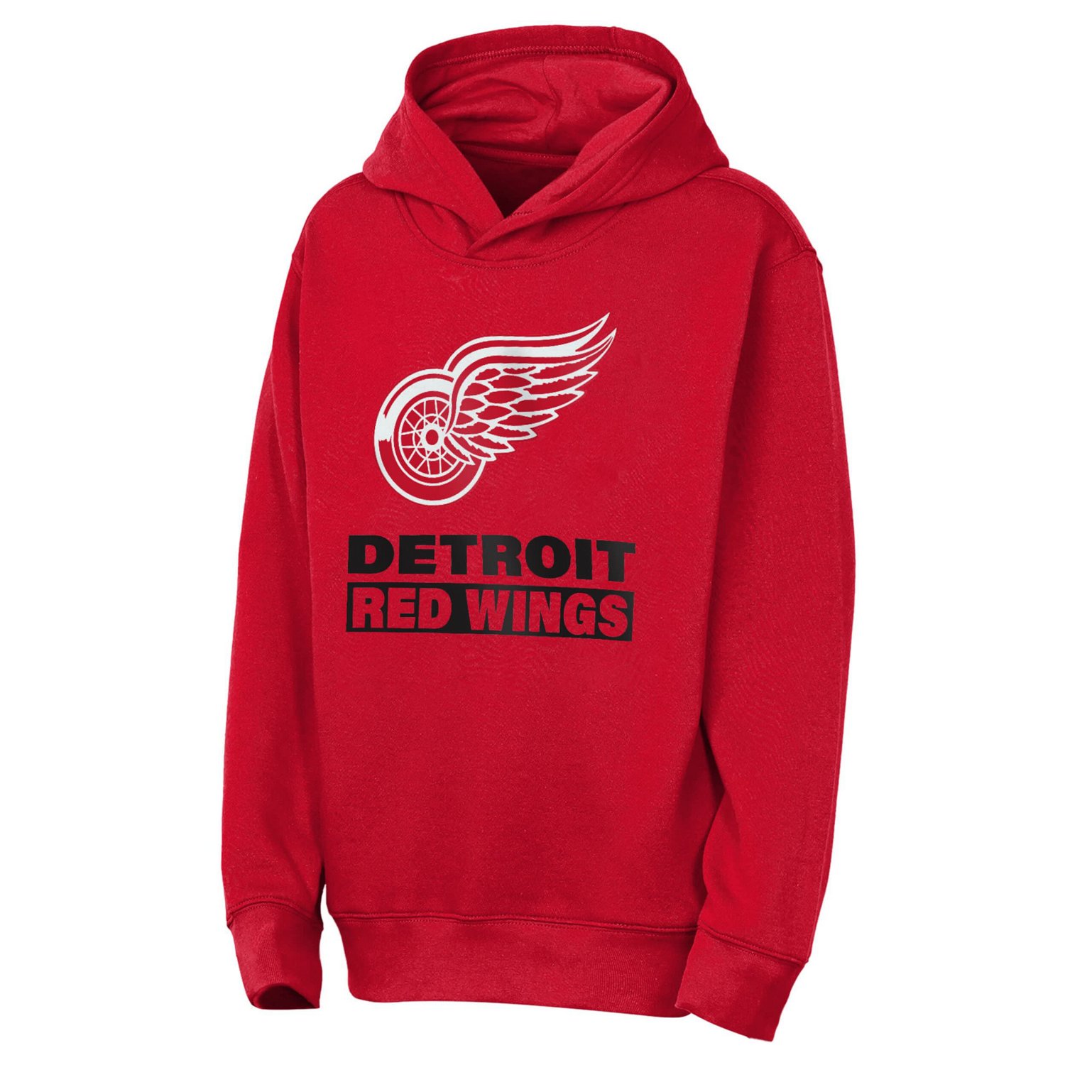 Youth Outerstuff Detroit Wings Back to Basics Hoodie - view number 2