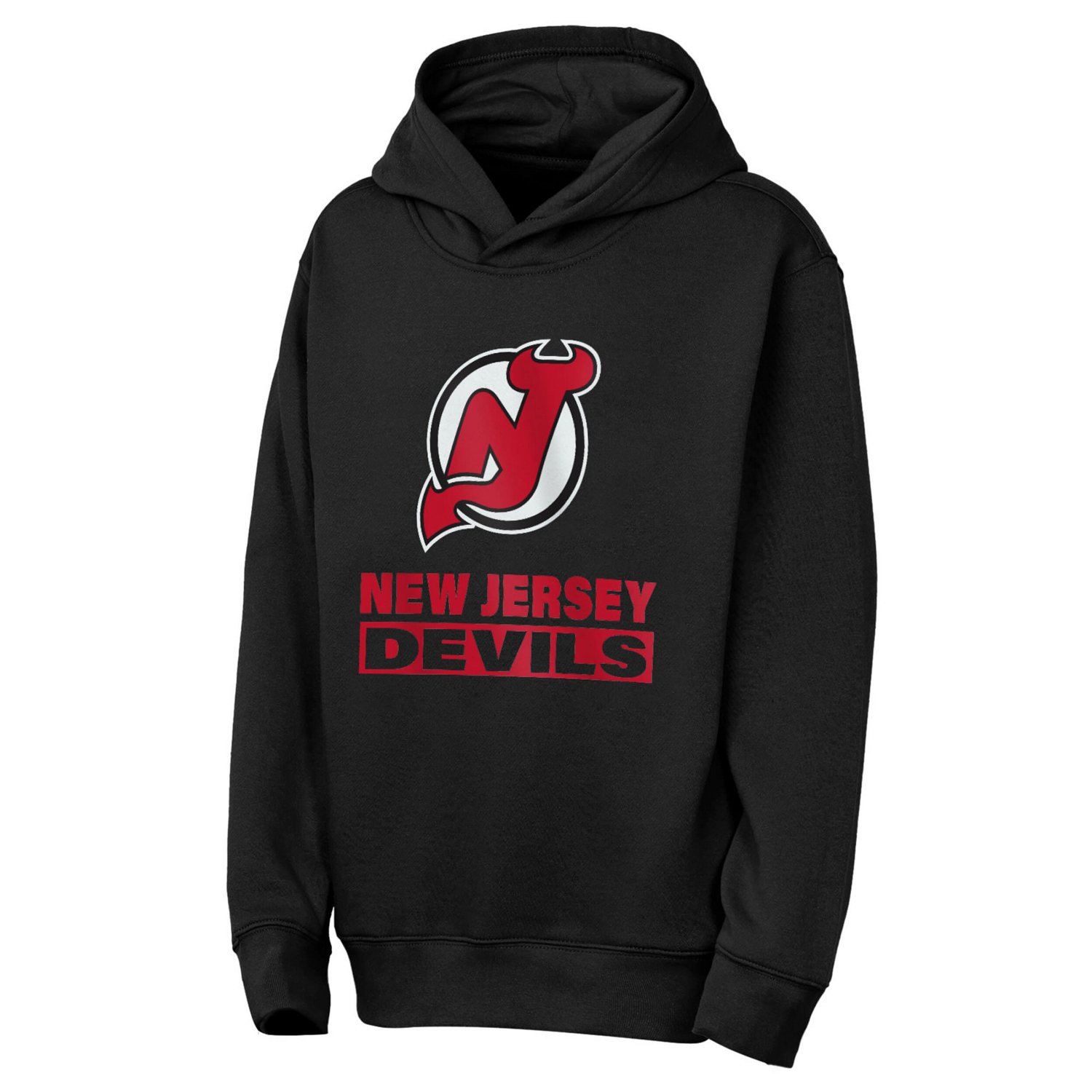 Youth Outerstuff New Jersey Devils Back to Basics Hoodie - view number 2